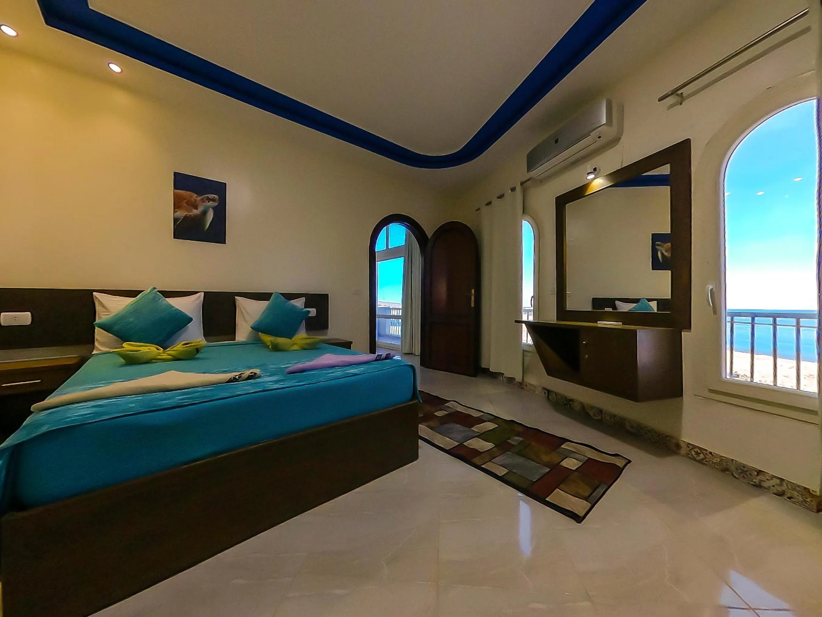 Bed in Seaview Panorama Hotel