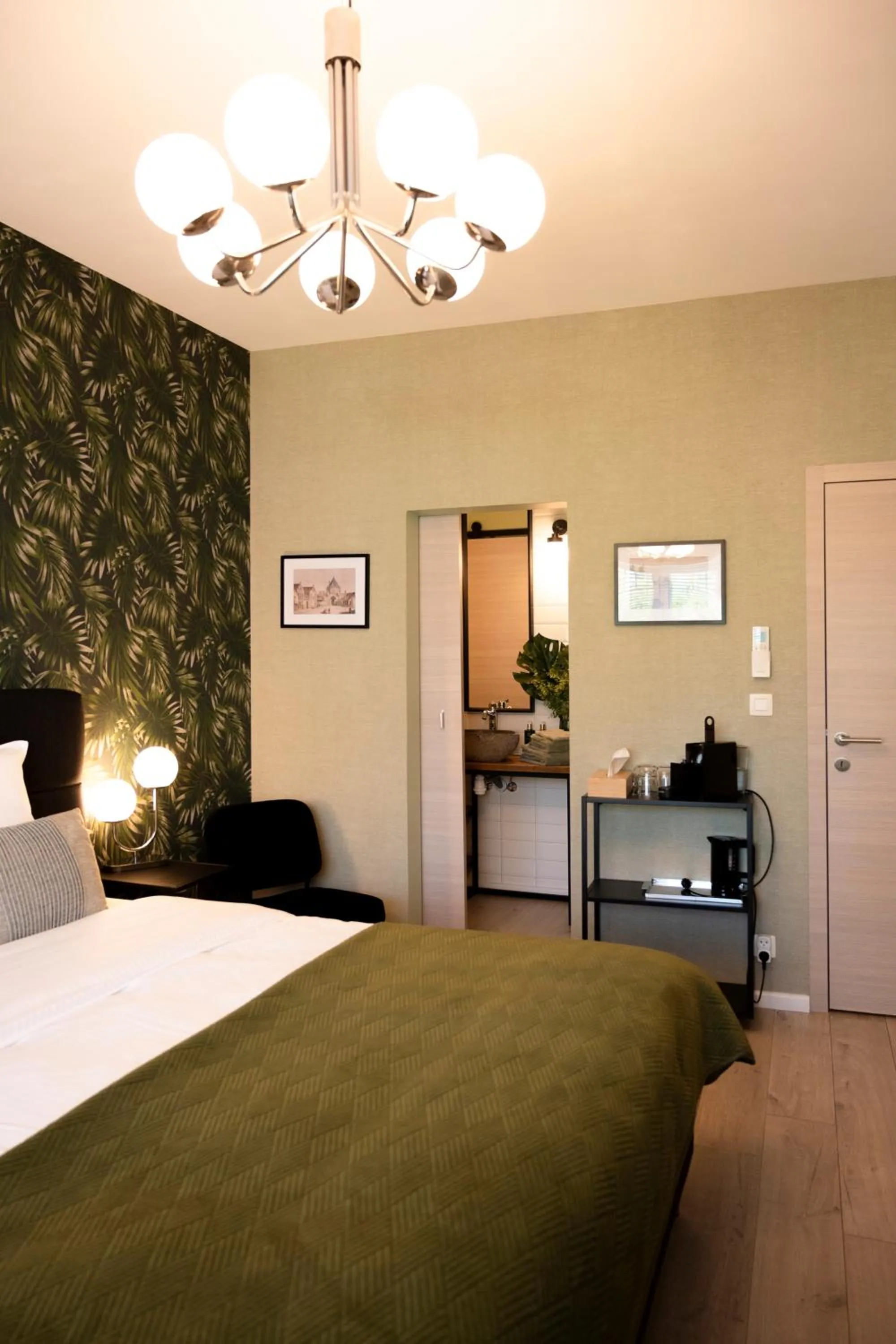 Bed in BnB De Koepoort