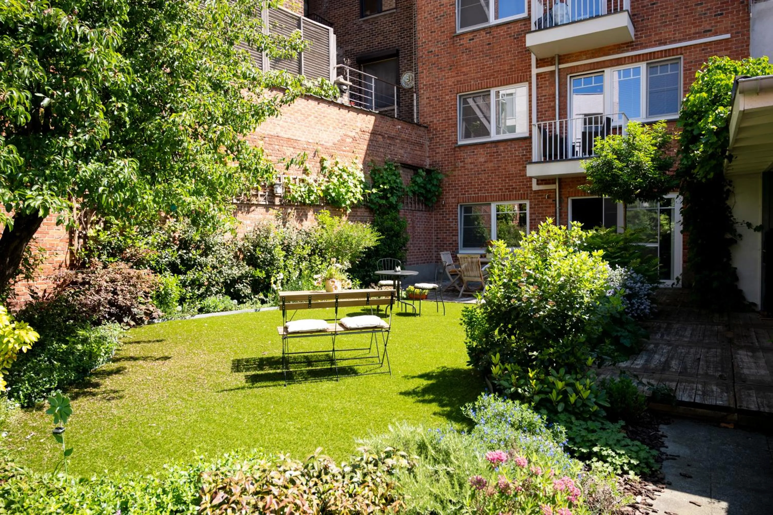 Garden in BnB De Koepoort