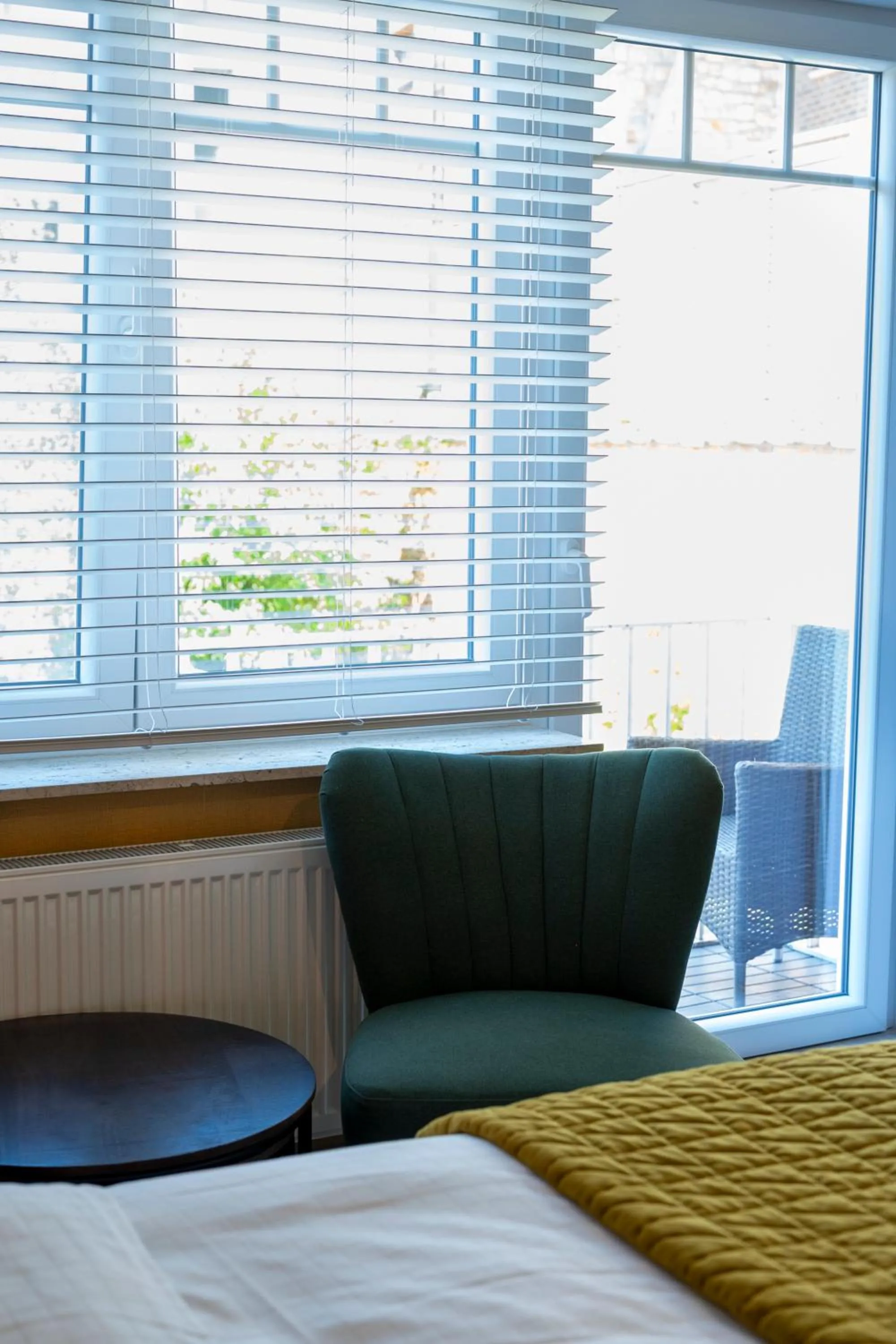 Garden view, Bed in BnB De Koepoort