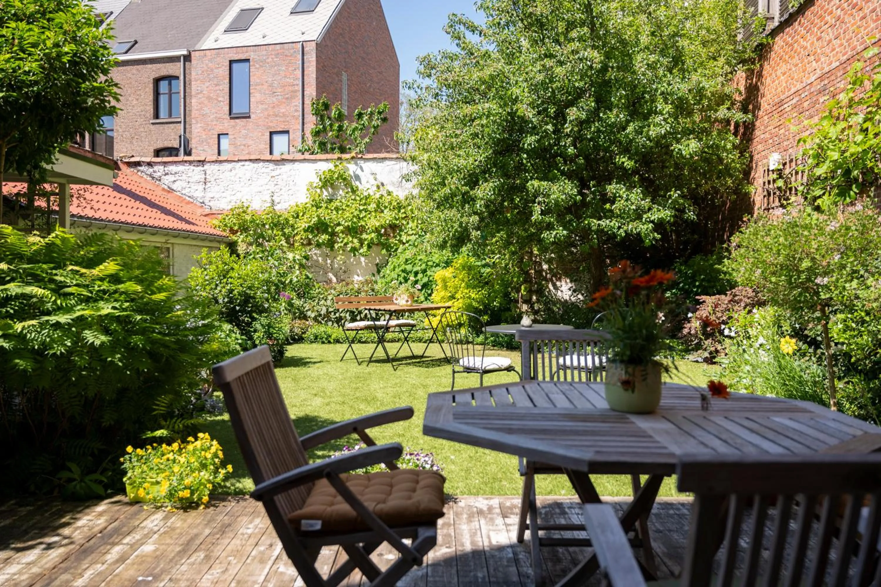 Garden in BnB De Koepoort