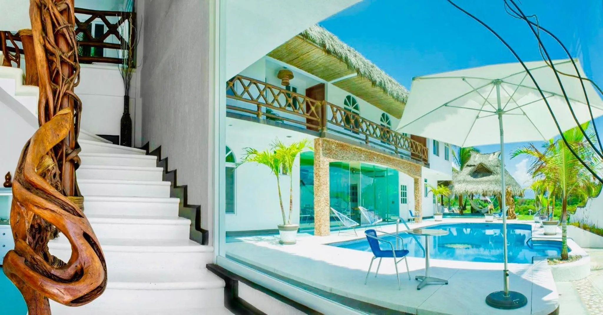 Swimming pool in Hotel Boutique Punta Jamaica