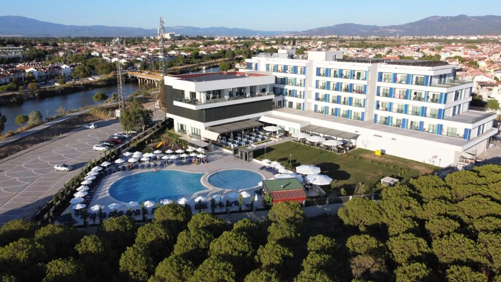 Property building in TEZMADRA HOTEL