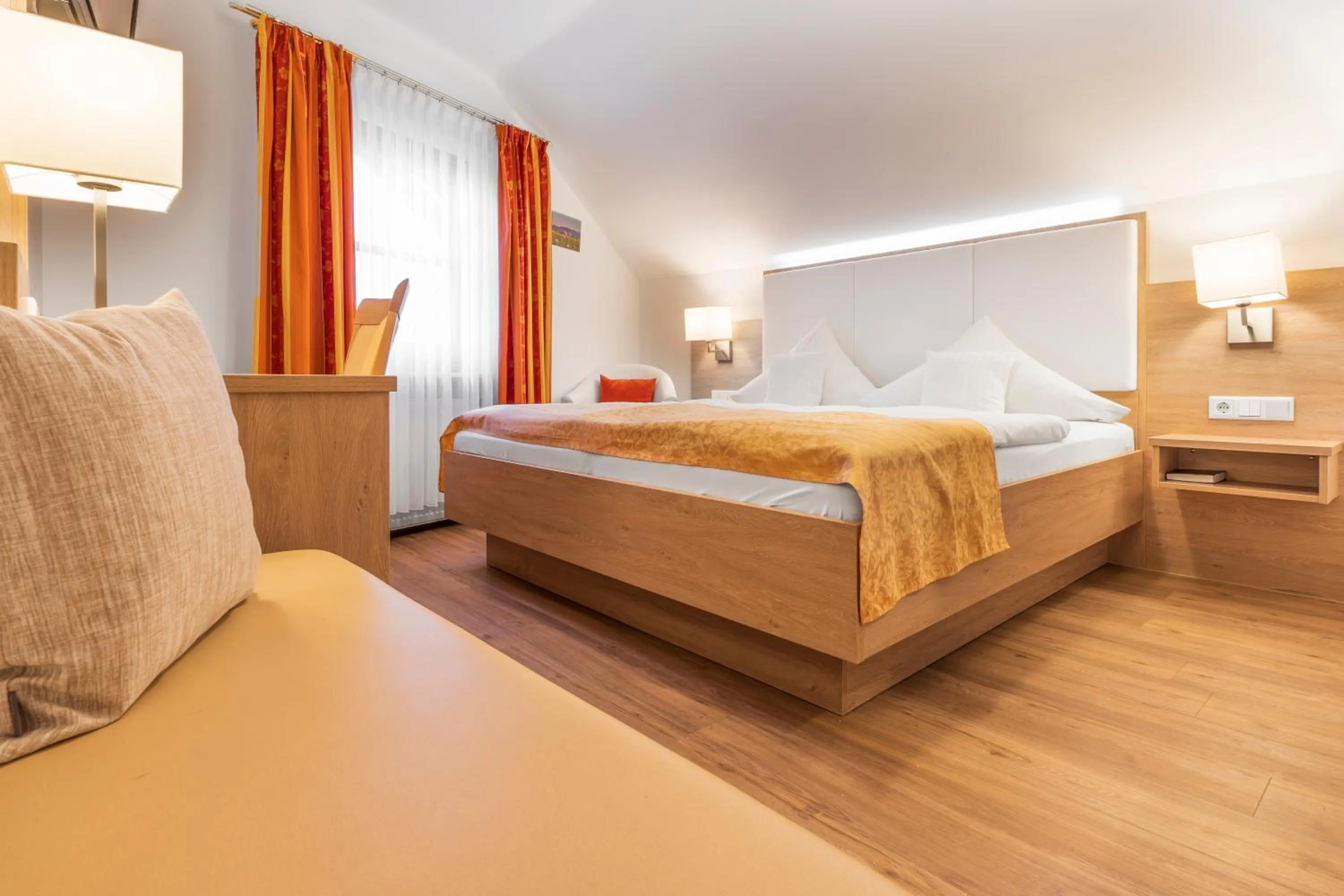 Photo of the whole room, Bed in Wander und Aktiv Hotel Rösslwirt