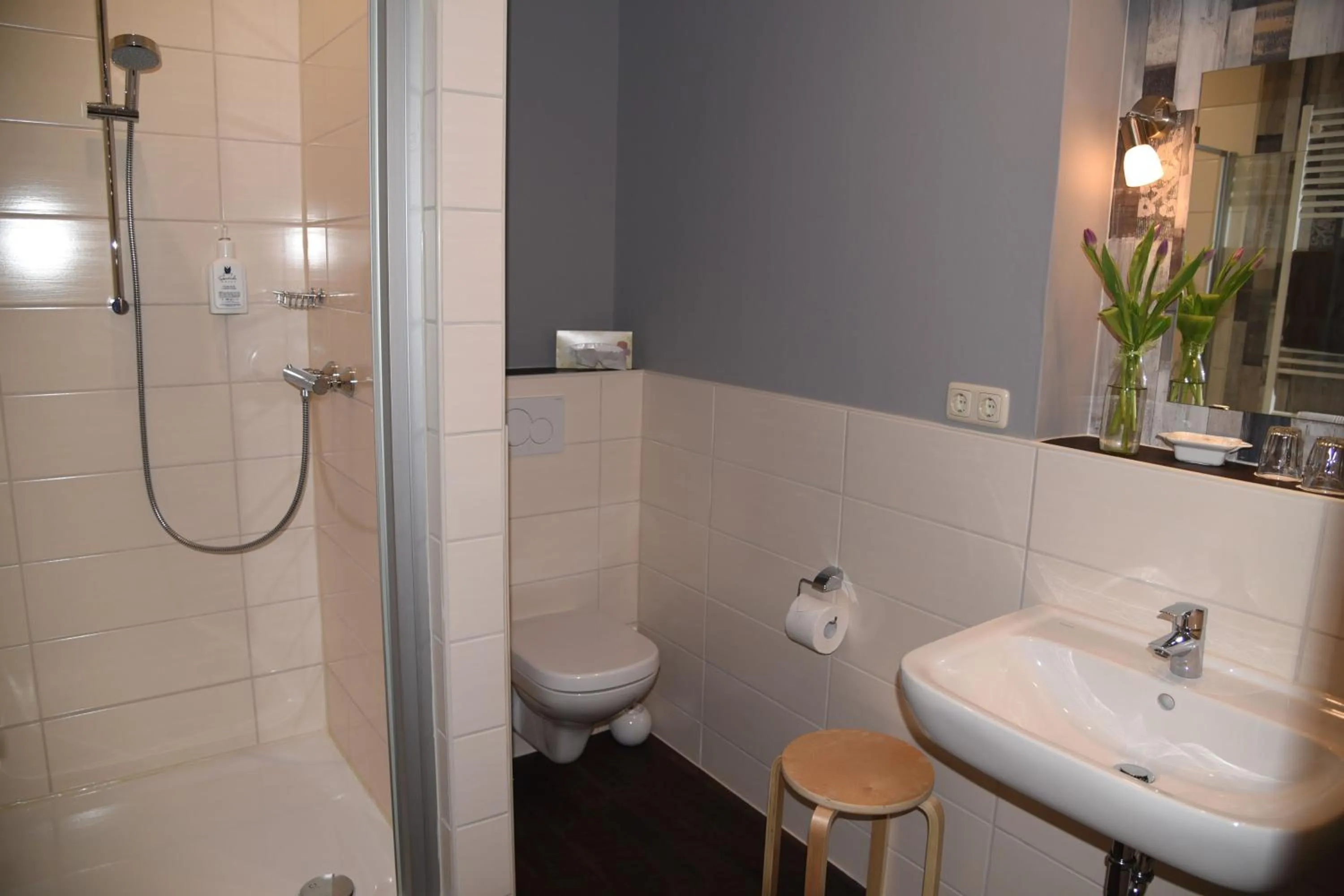 Bathroom in Hartlef´s Gasthof