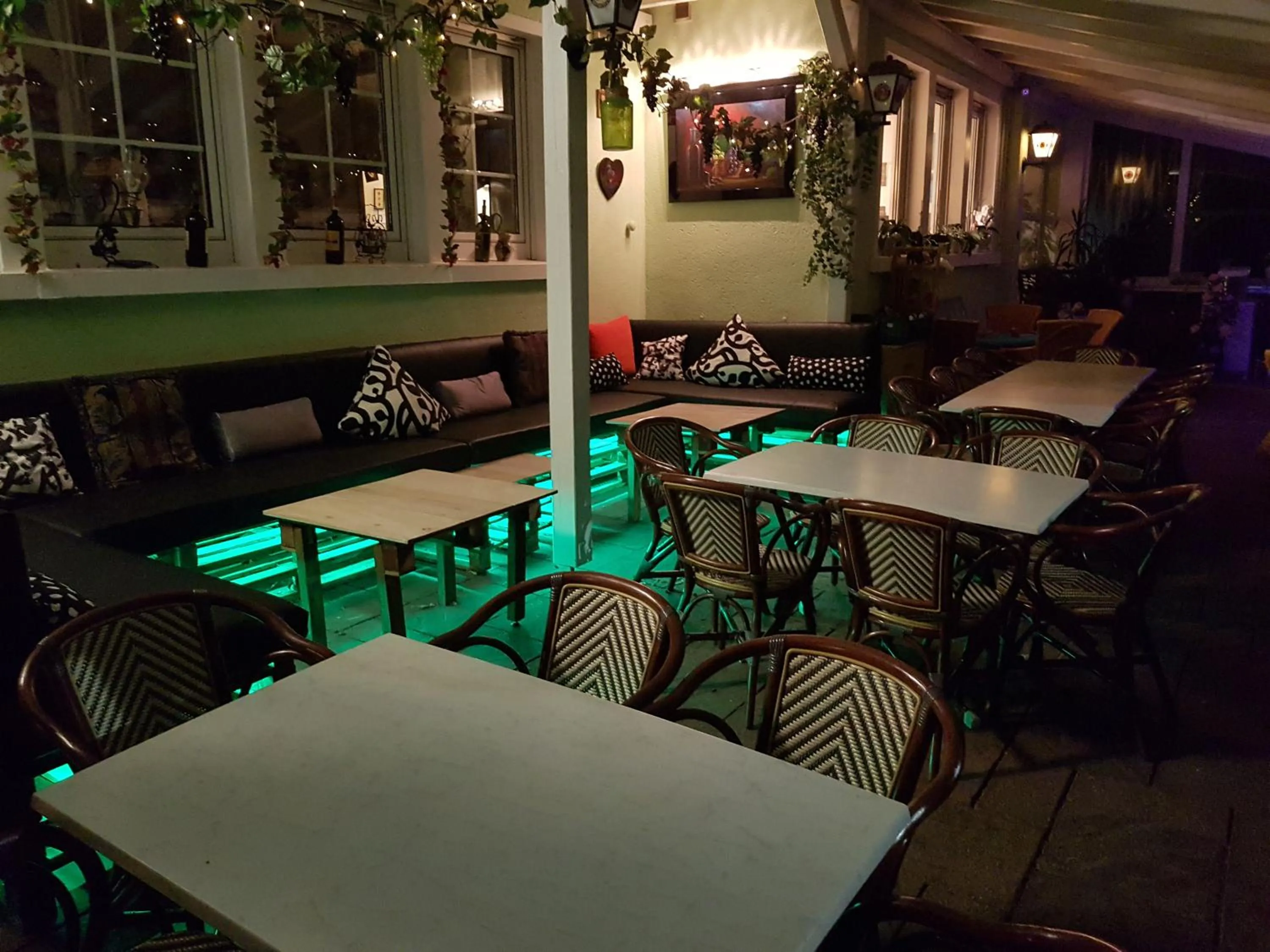 Balcony/Terrace in Hotel Restaurant Anna