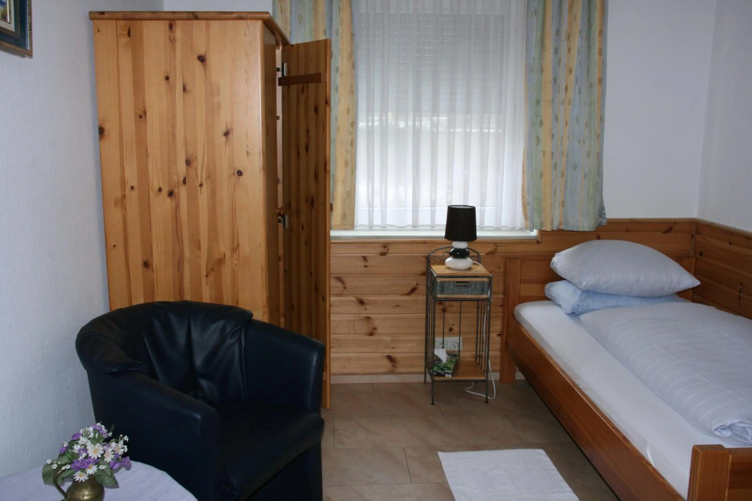 Bedroom, Bed in Hotel Restaurant Anna