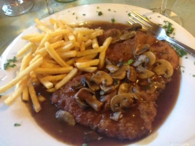 Food in Hotel Restaurant Anna