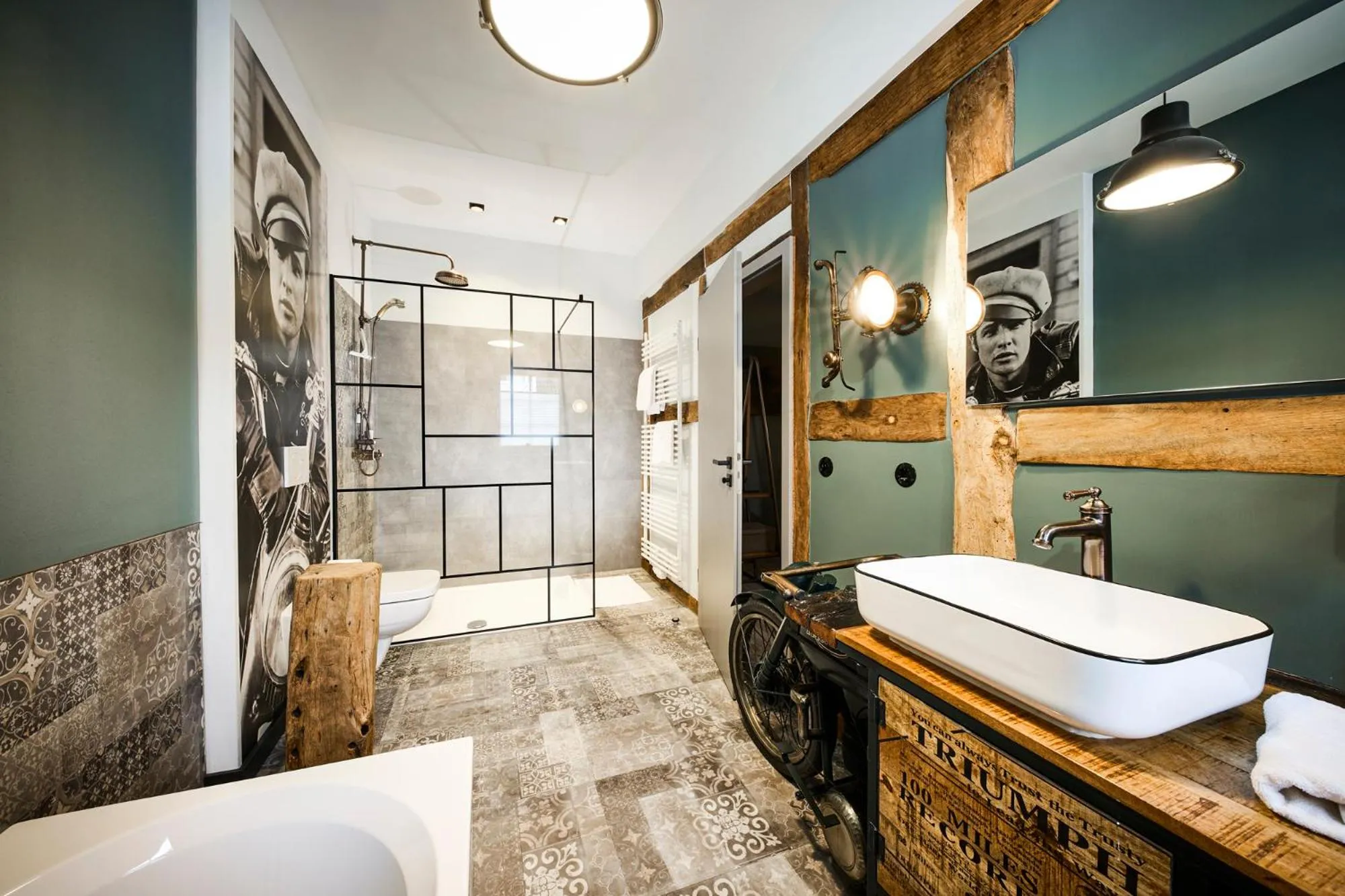 Bathroom in Hotel Alte Schule