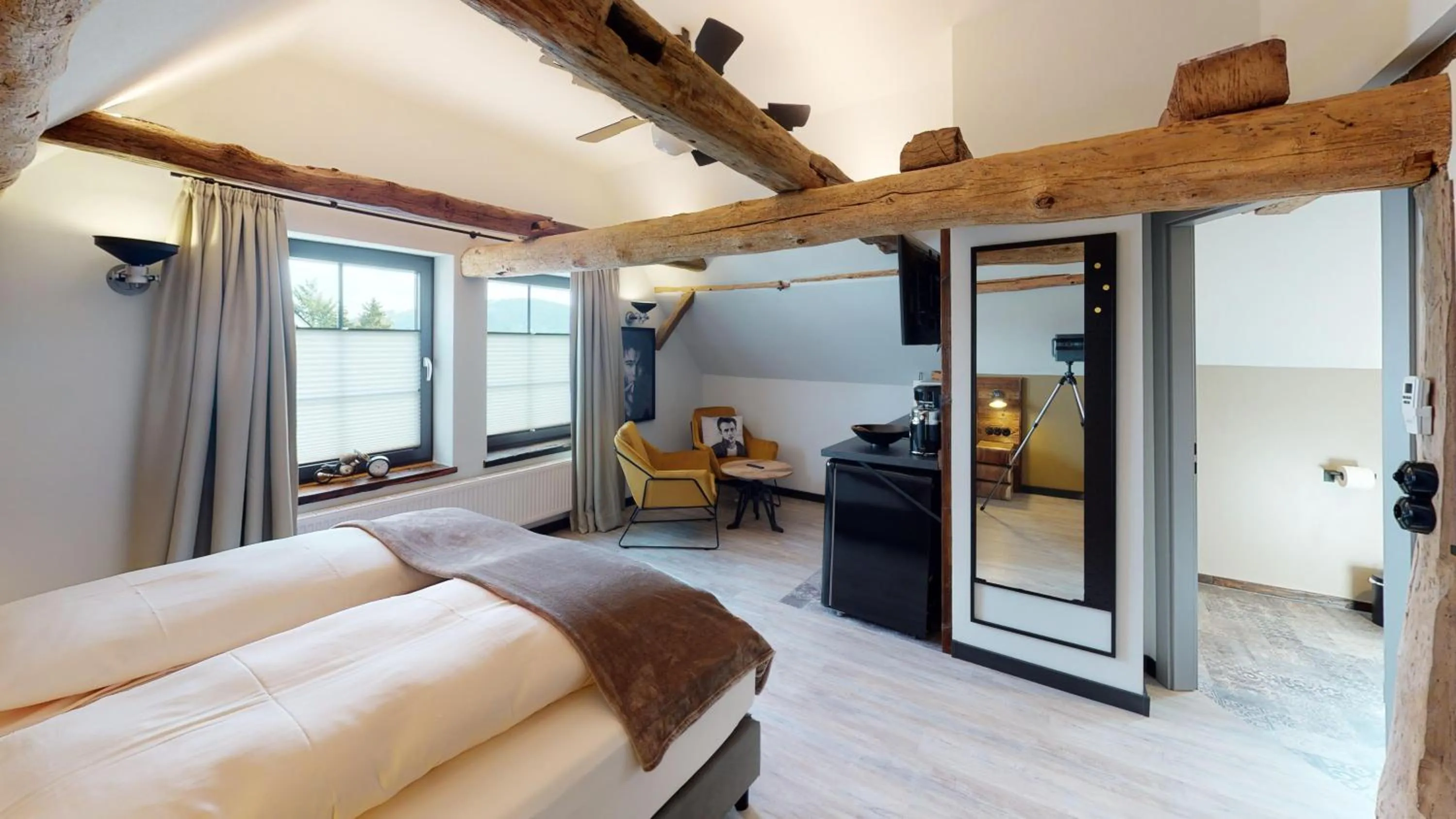 Photo of the whole room, Bed in Hotel Alte Schule