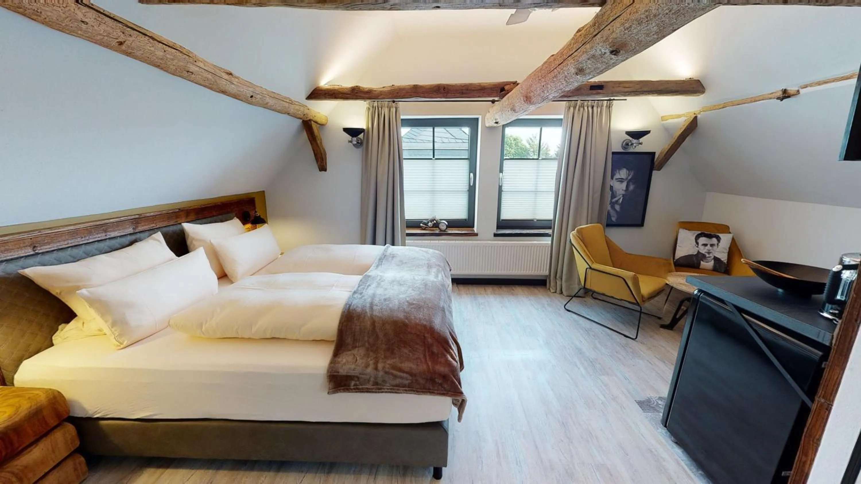 Photo of the whole room, Bed in Hotel Alte Schule