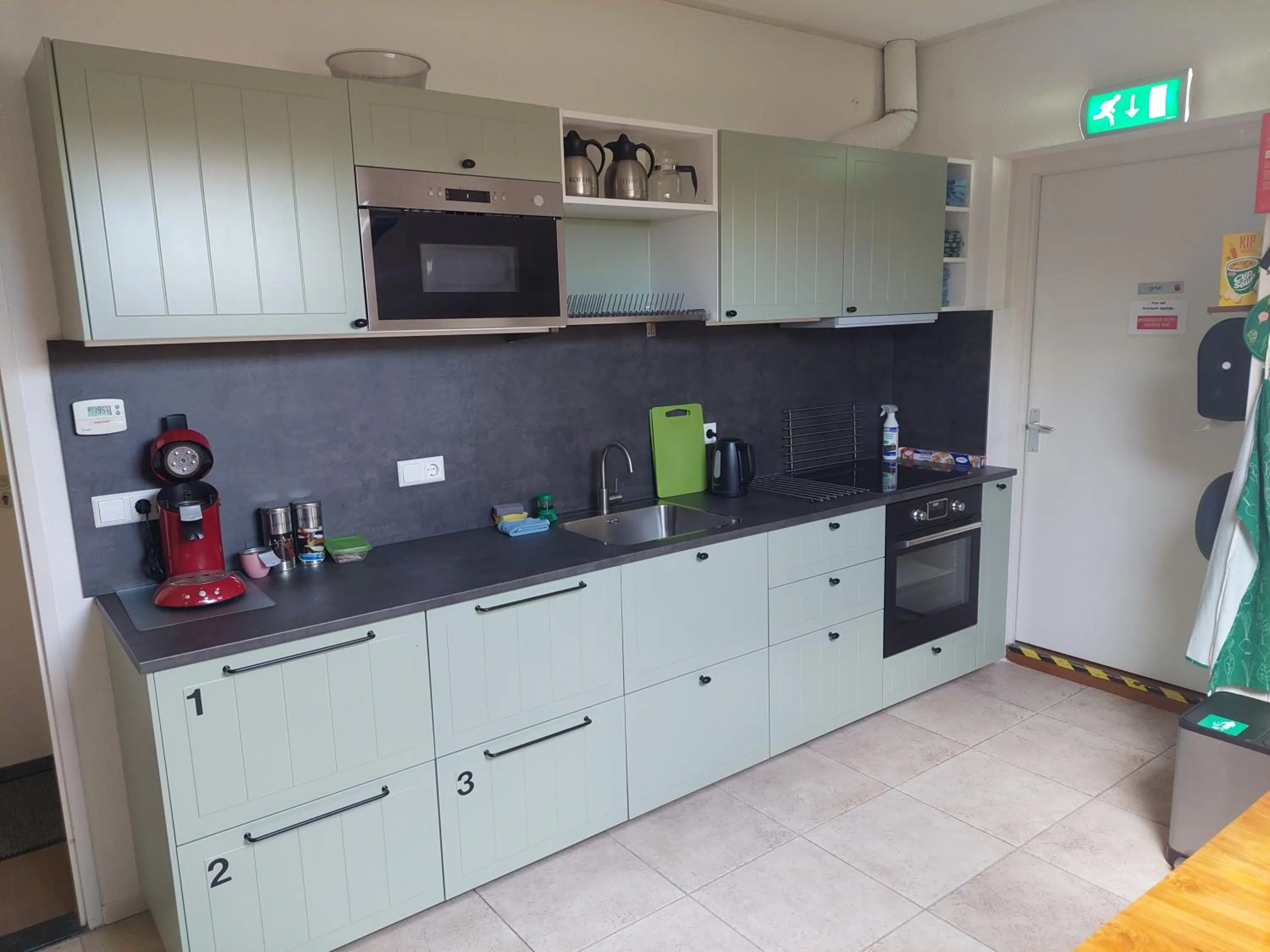 kitchen in Boerderij Hazenveld