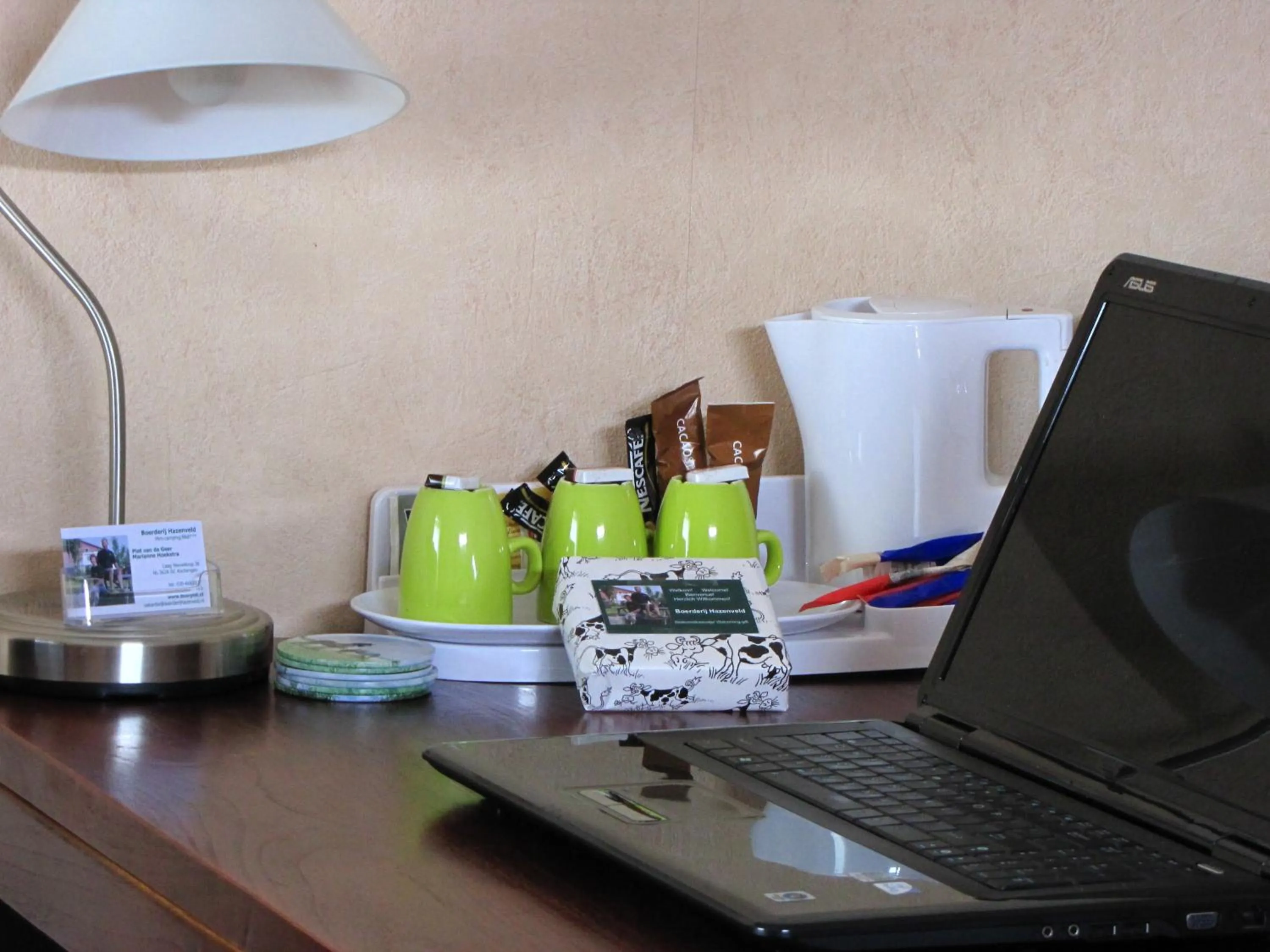 Coffee/tea facilities in Boerderij Hazenveld