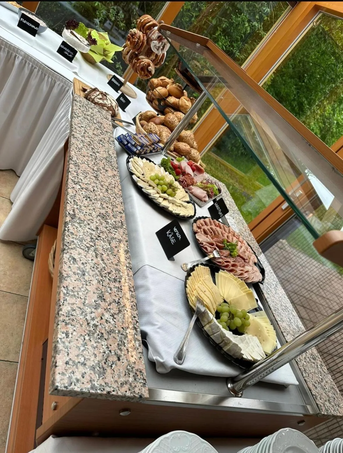 Buffet breakfast in Hotel Restaurant Moosmühle