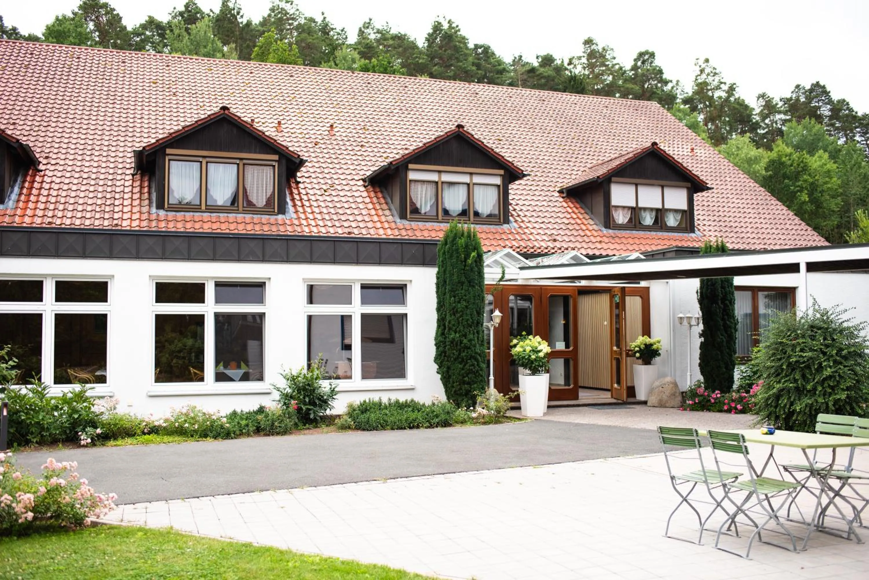 Property building in Hotel Restaurant Moosmühle