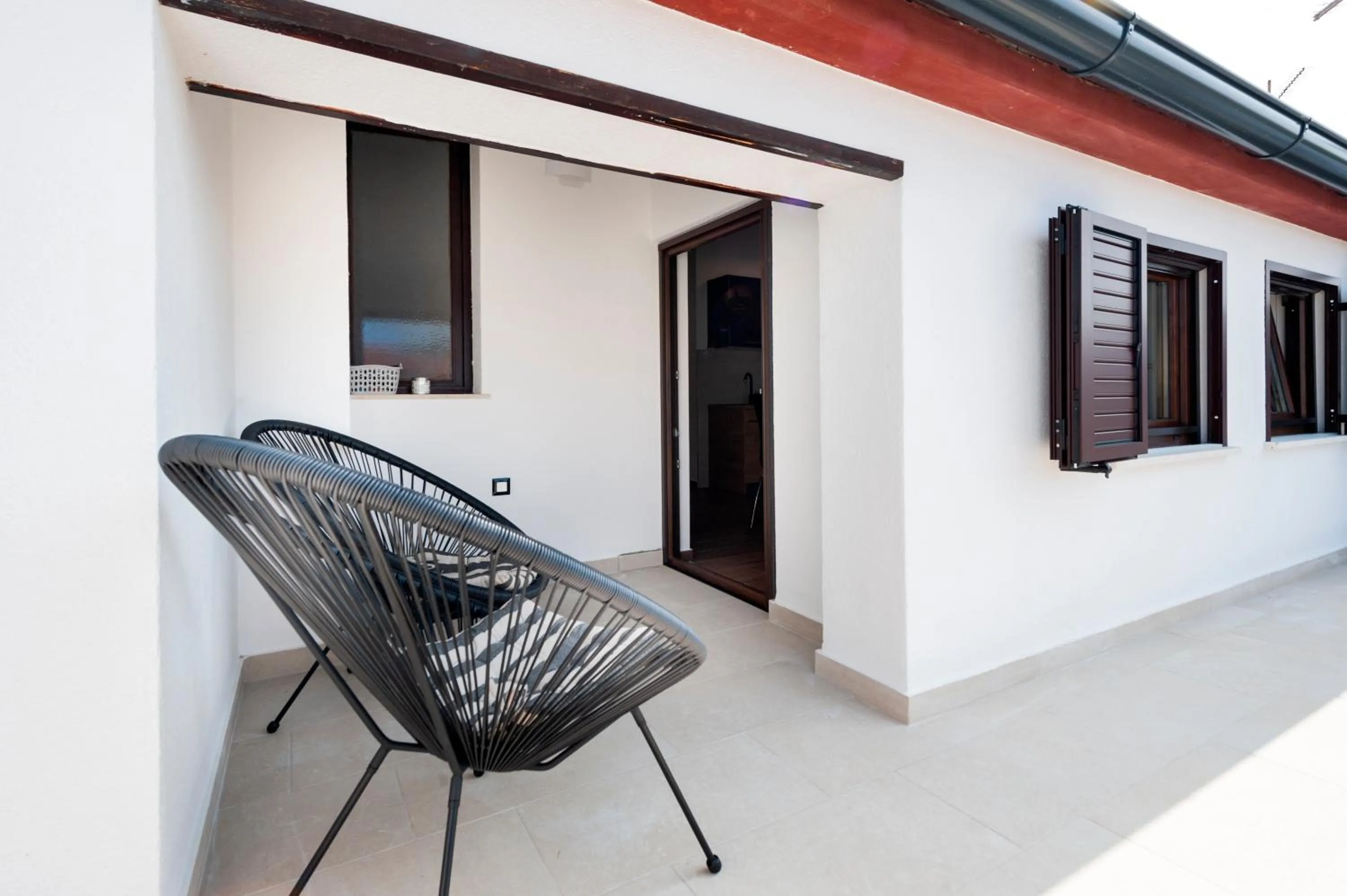 Balcony/Terrace in Apartments Sanja-New renovated