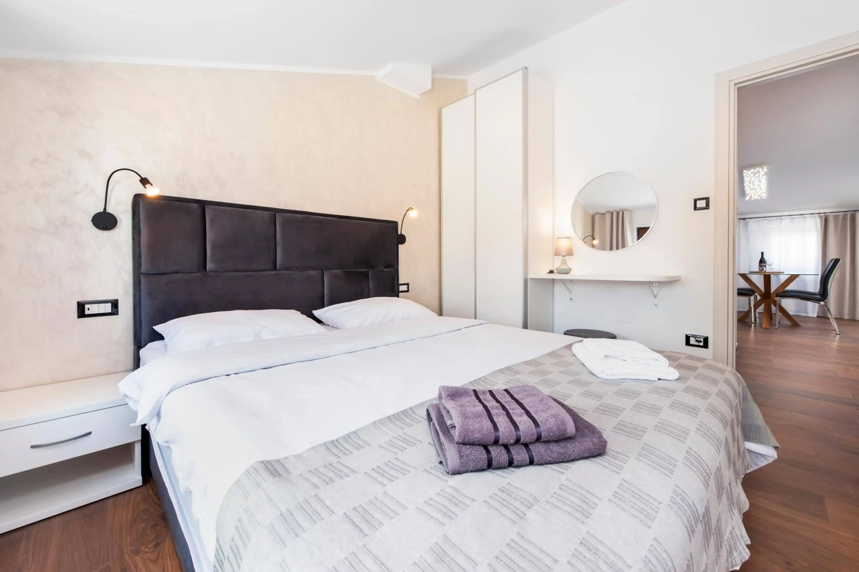 Bed in Apartments Sanja-New renovated