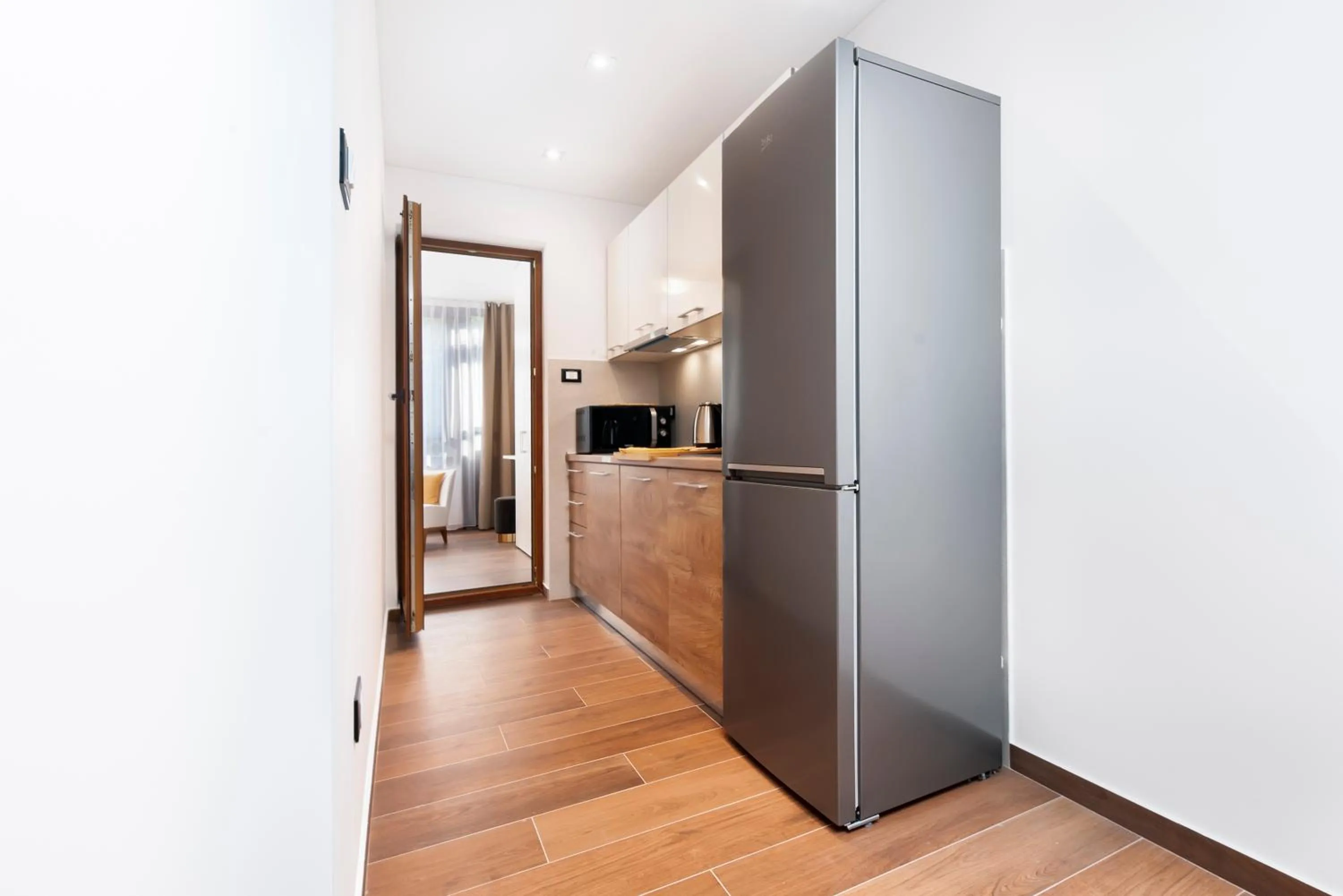 Kitchen or kitchenette in Apartments Sanja-New renovated