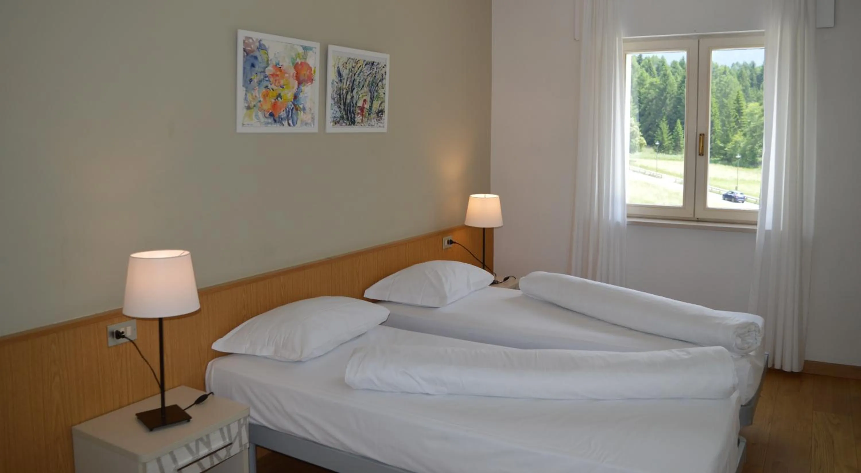 Bed in Park Hotel Sancelso