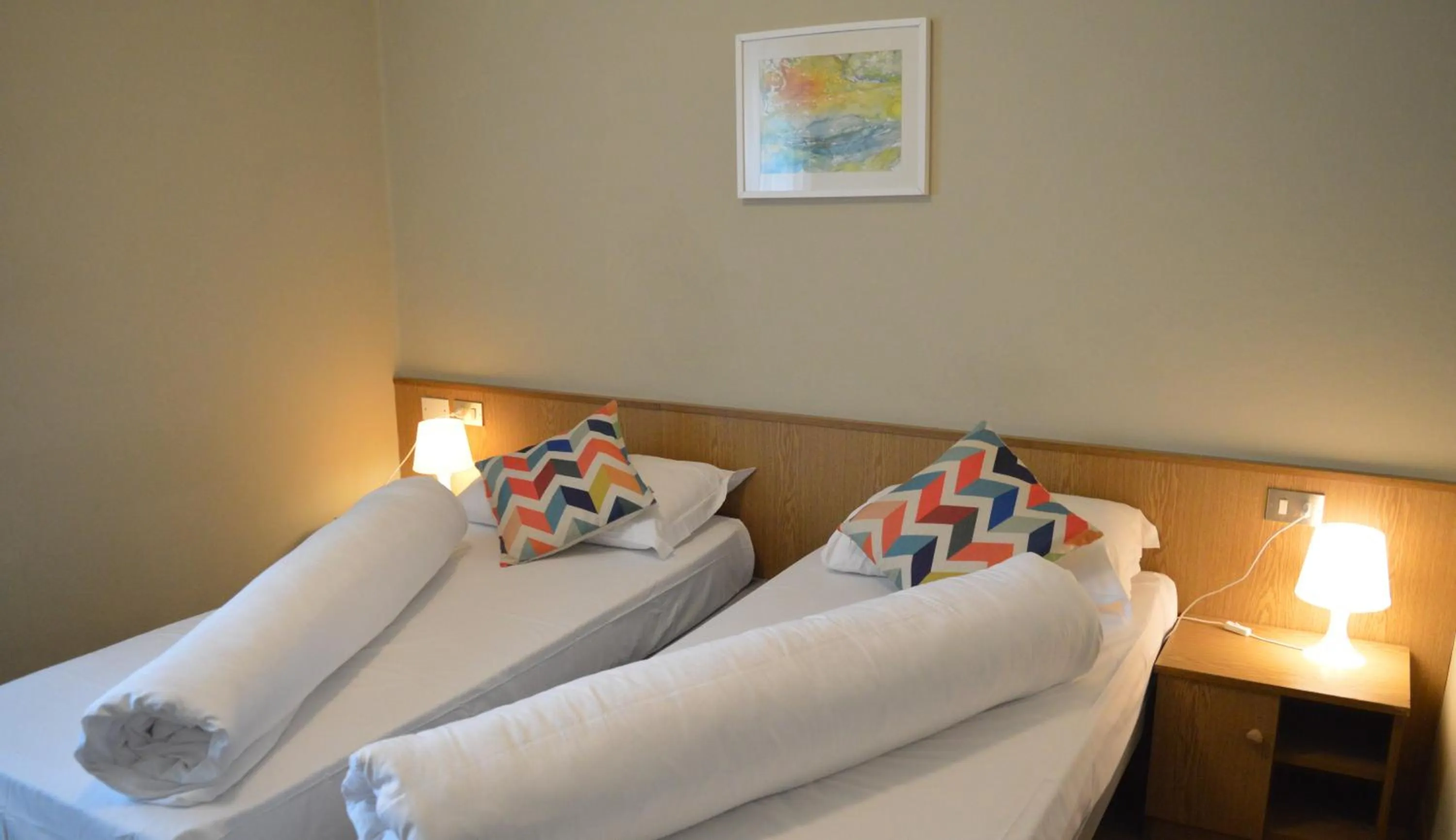 Bed in Park Hotel Sancelso