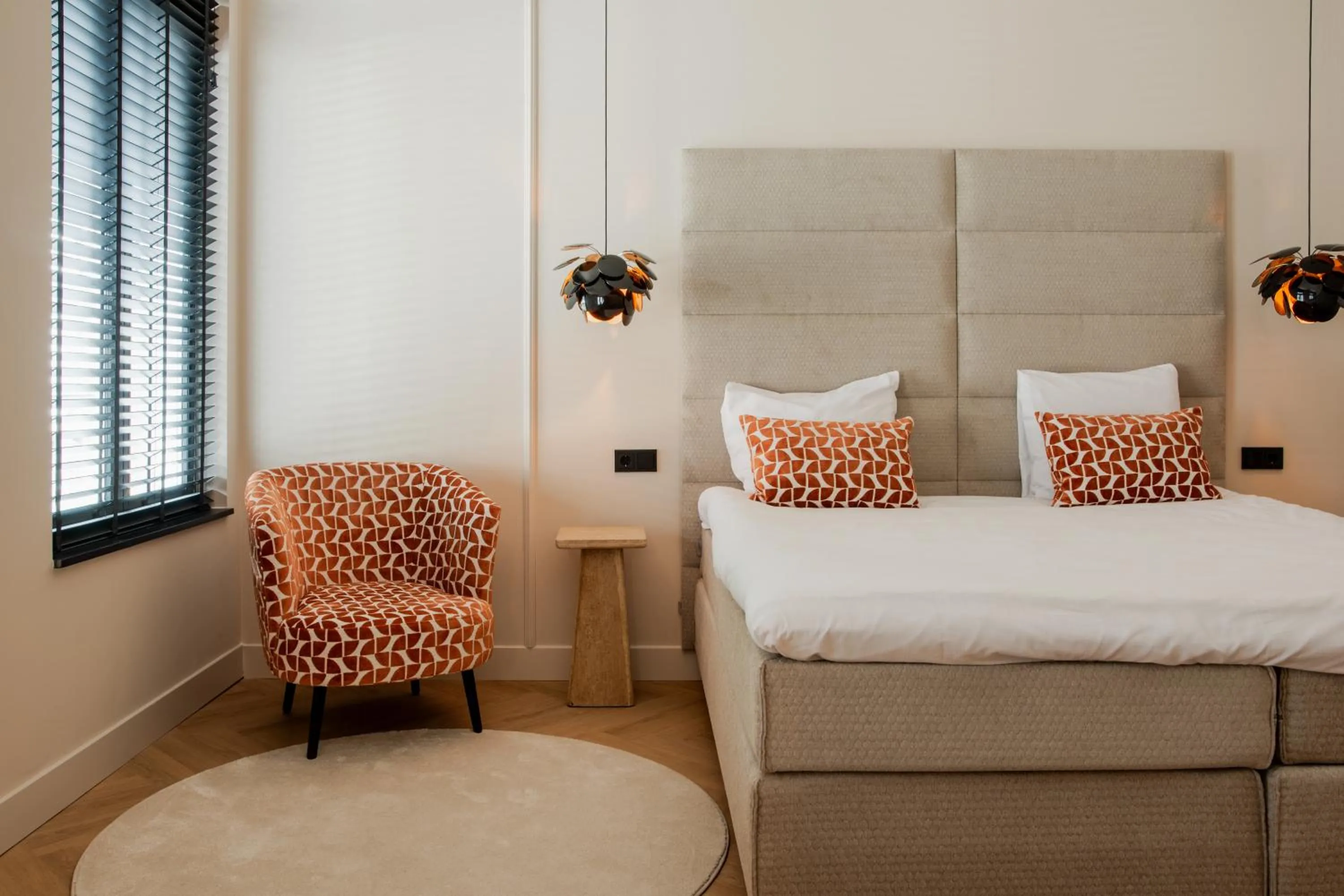 Bed in Boutique hotel van Ham