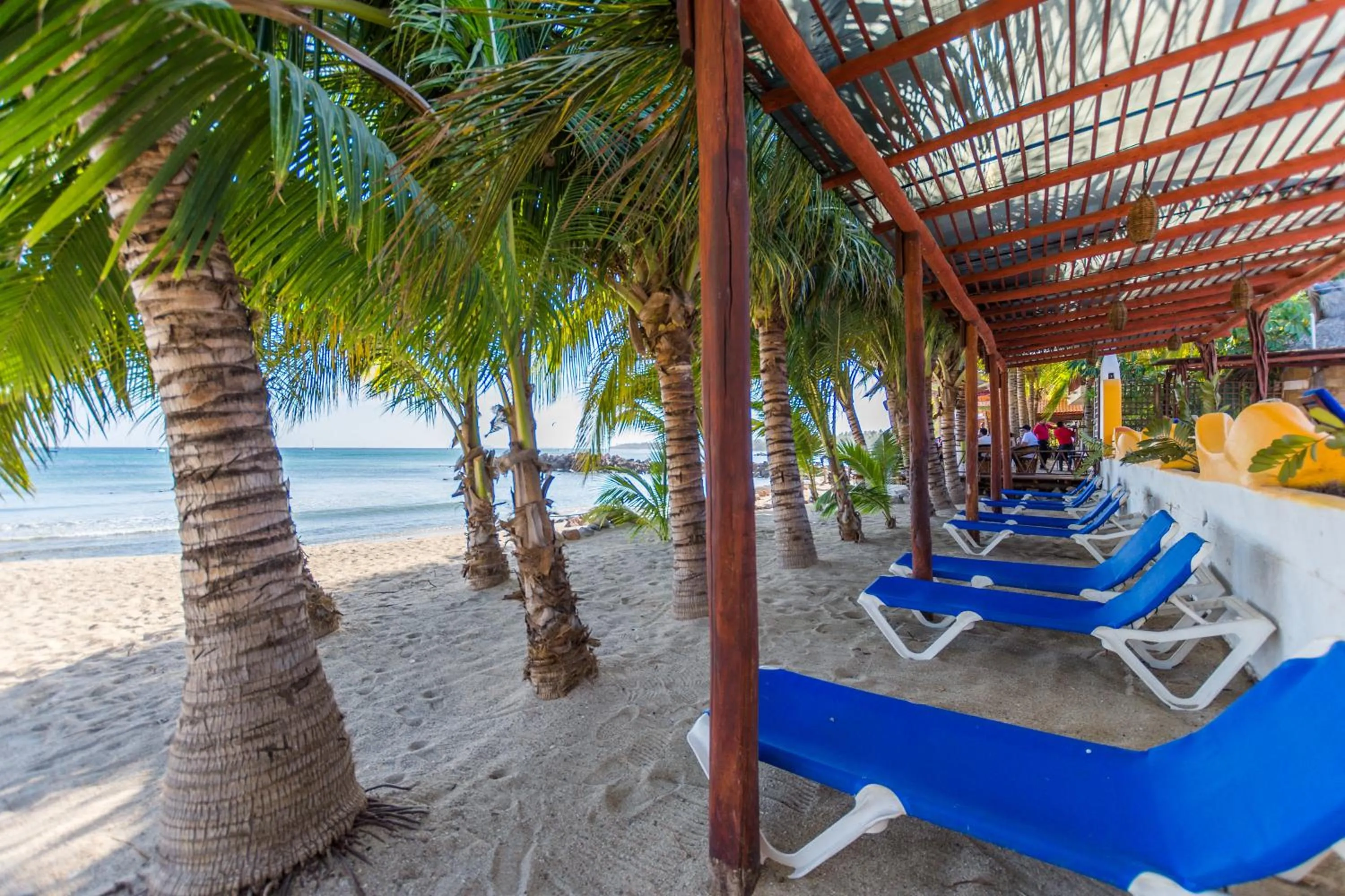 Beach in Hotel Meson de Mita