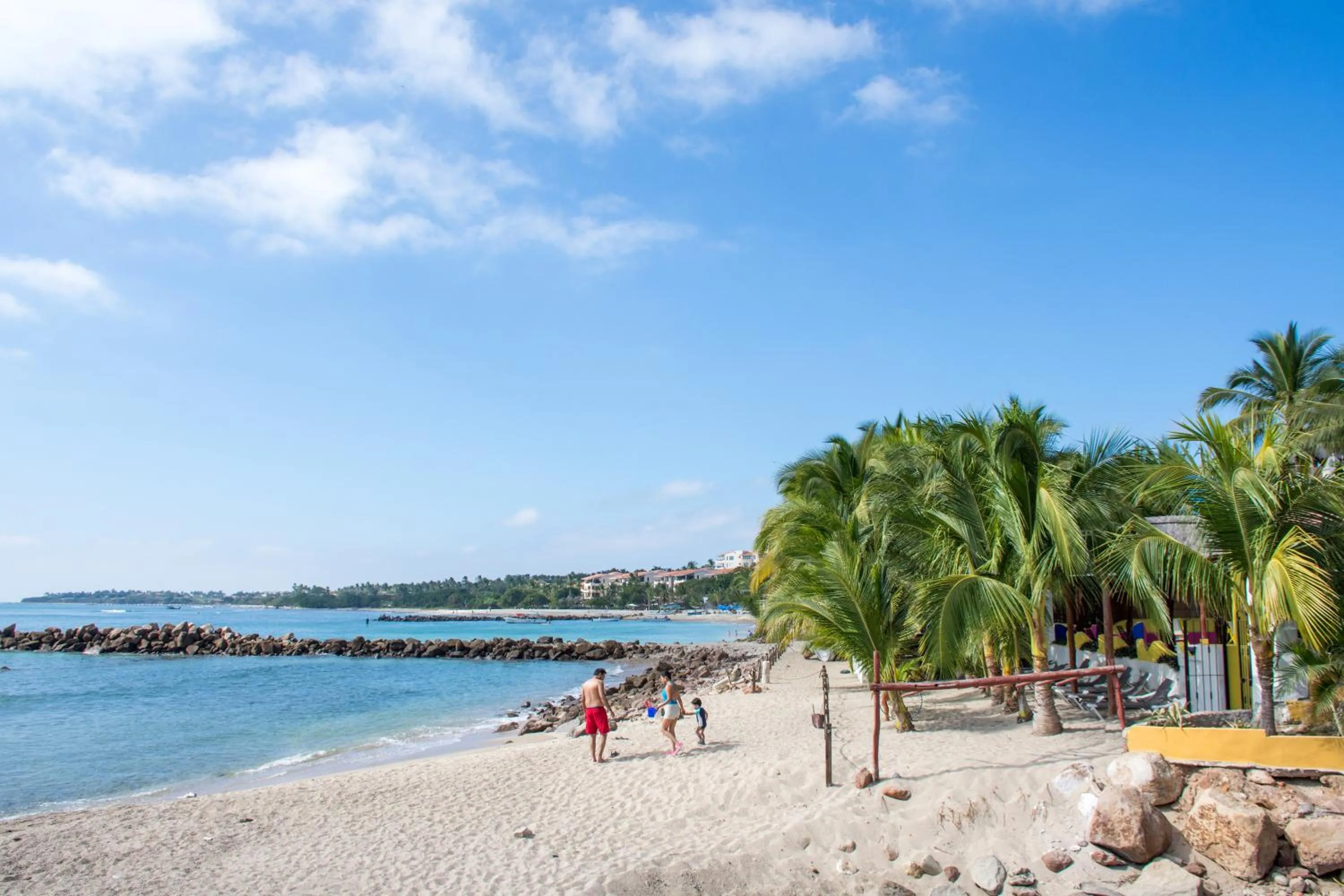 Beach in Hotel Meson de Mita