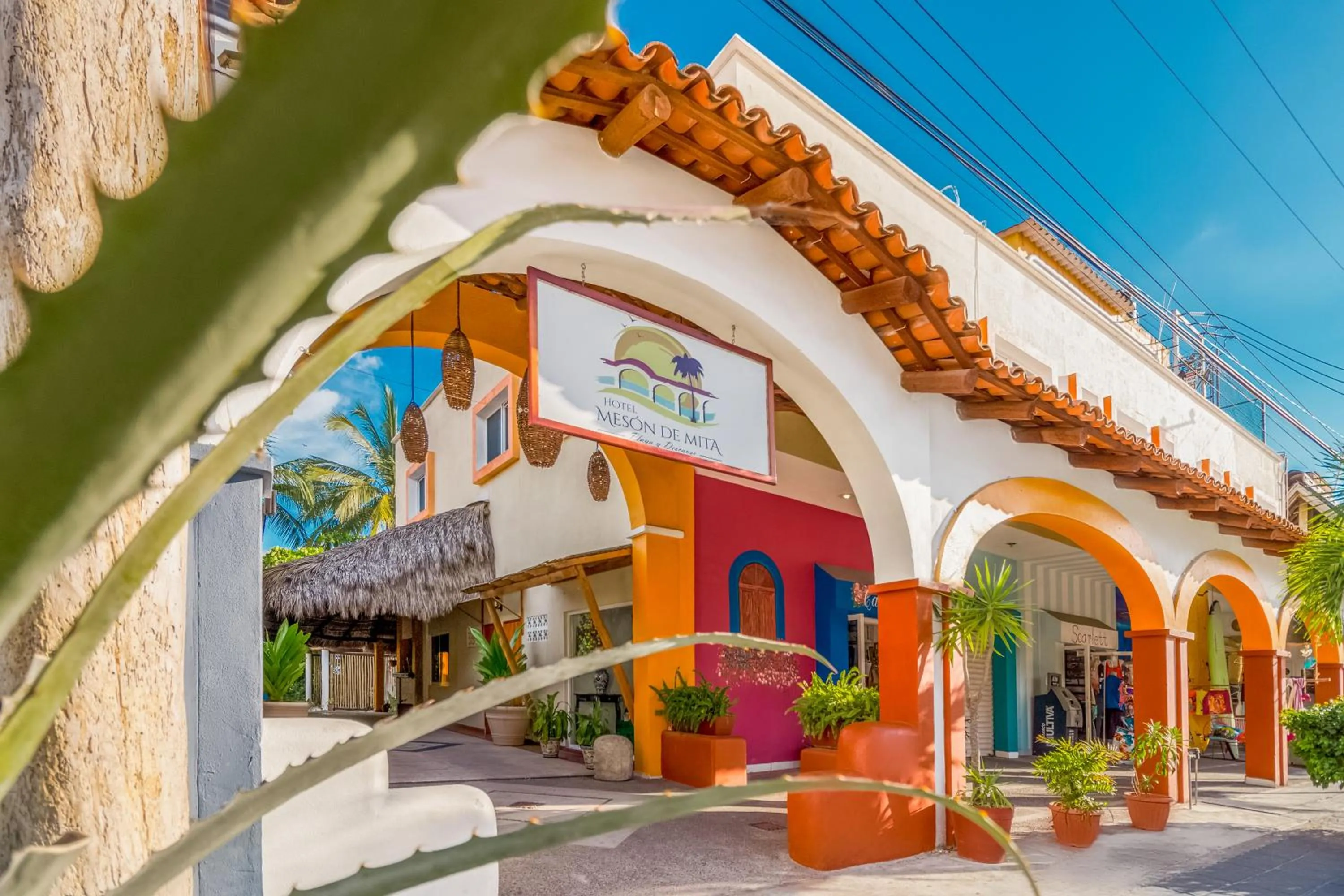 Property building in Hotel Meson de Mita