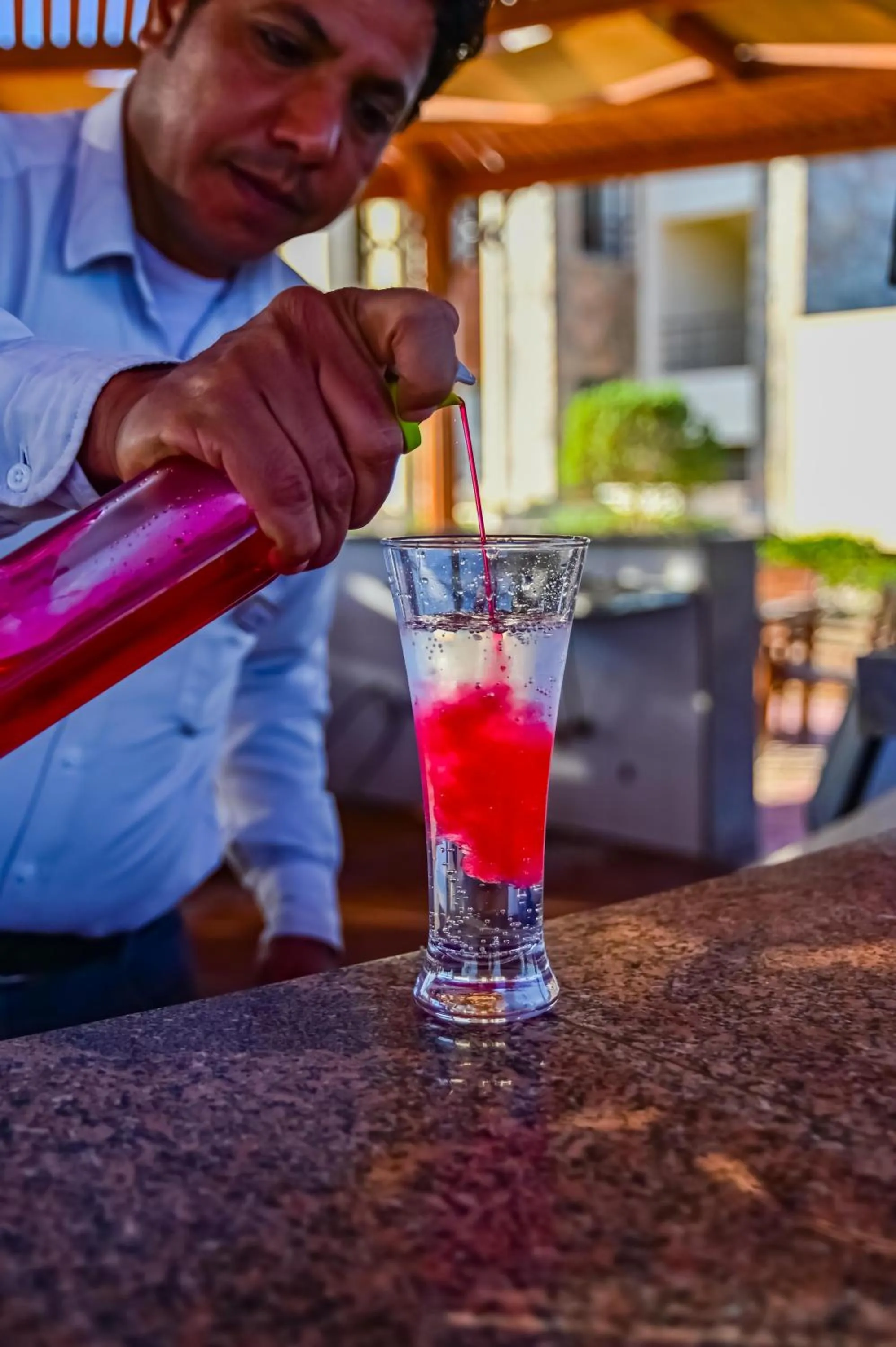 Drinks in New Eagles Aqua Park Resort