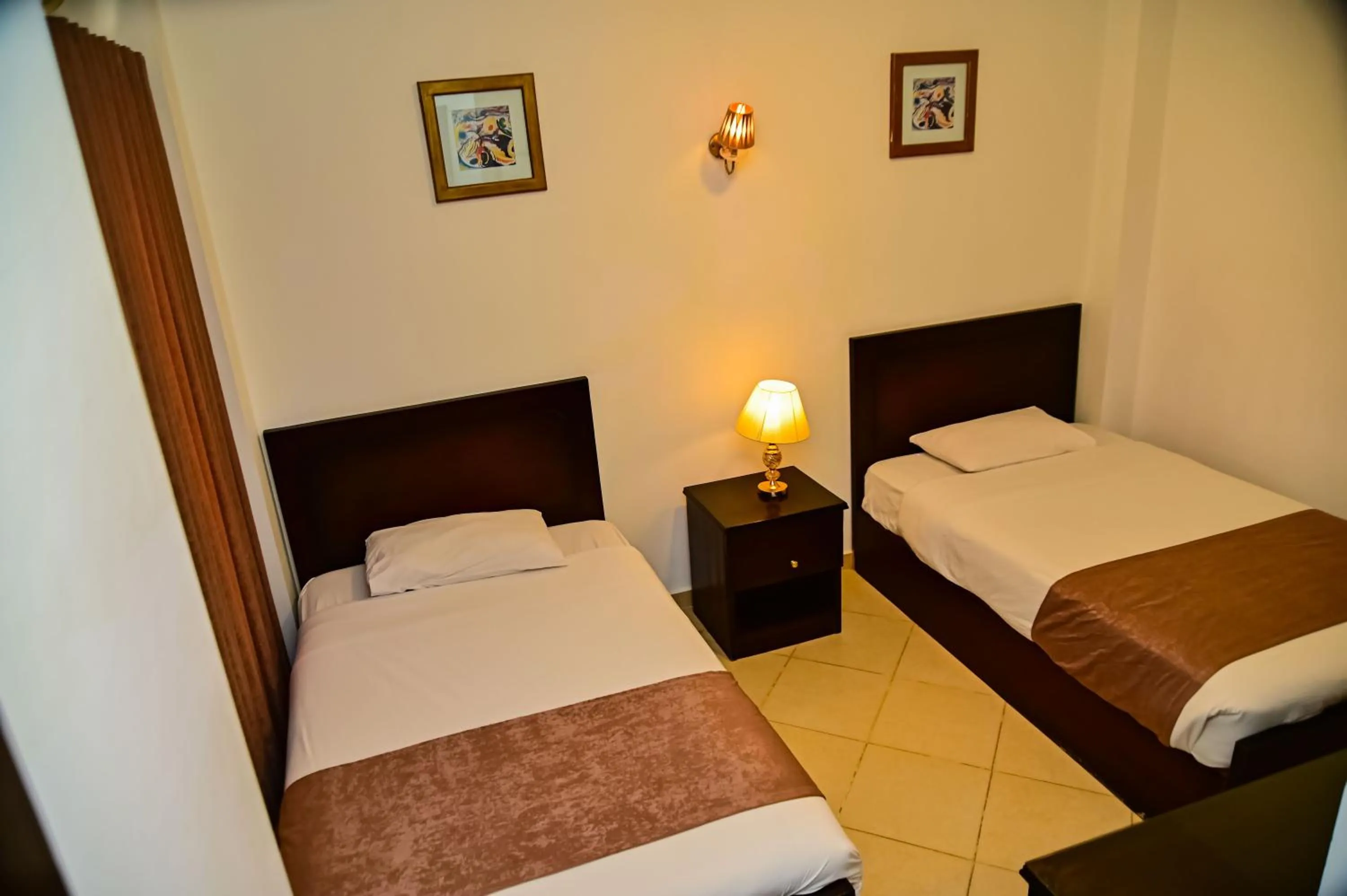 Bedroom, Bed in New Eagles Aqua Park Resort