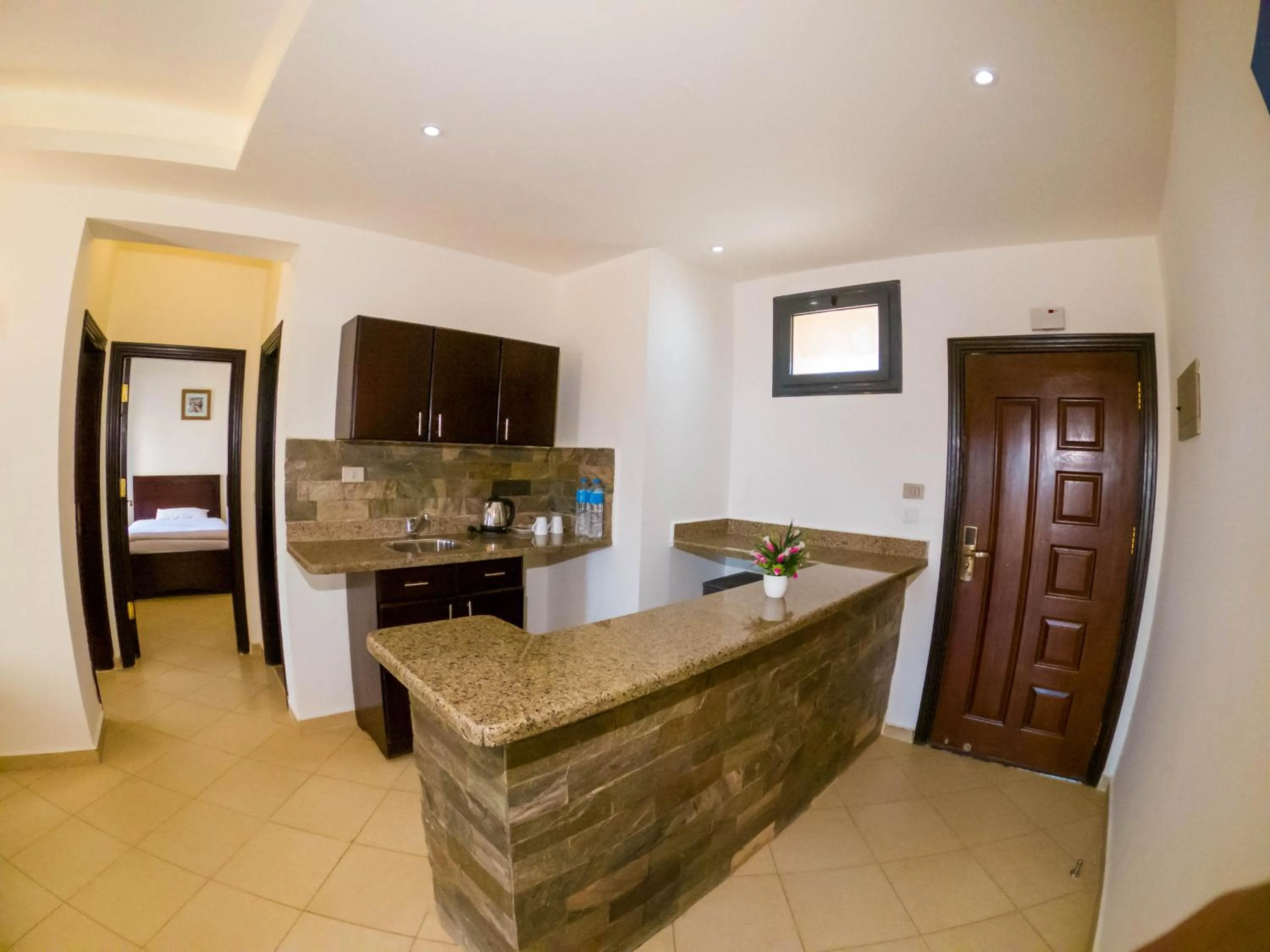 Kitchen or kitchenette in New Eagles Aqua Park Resort