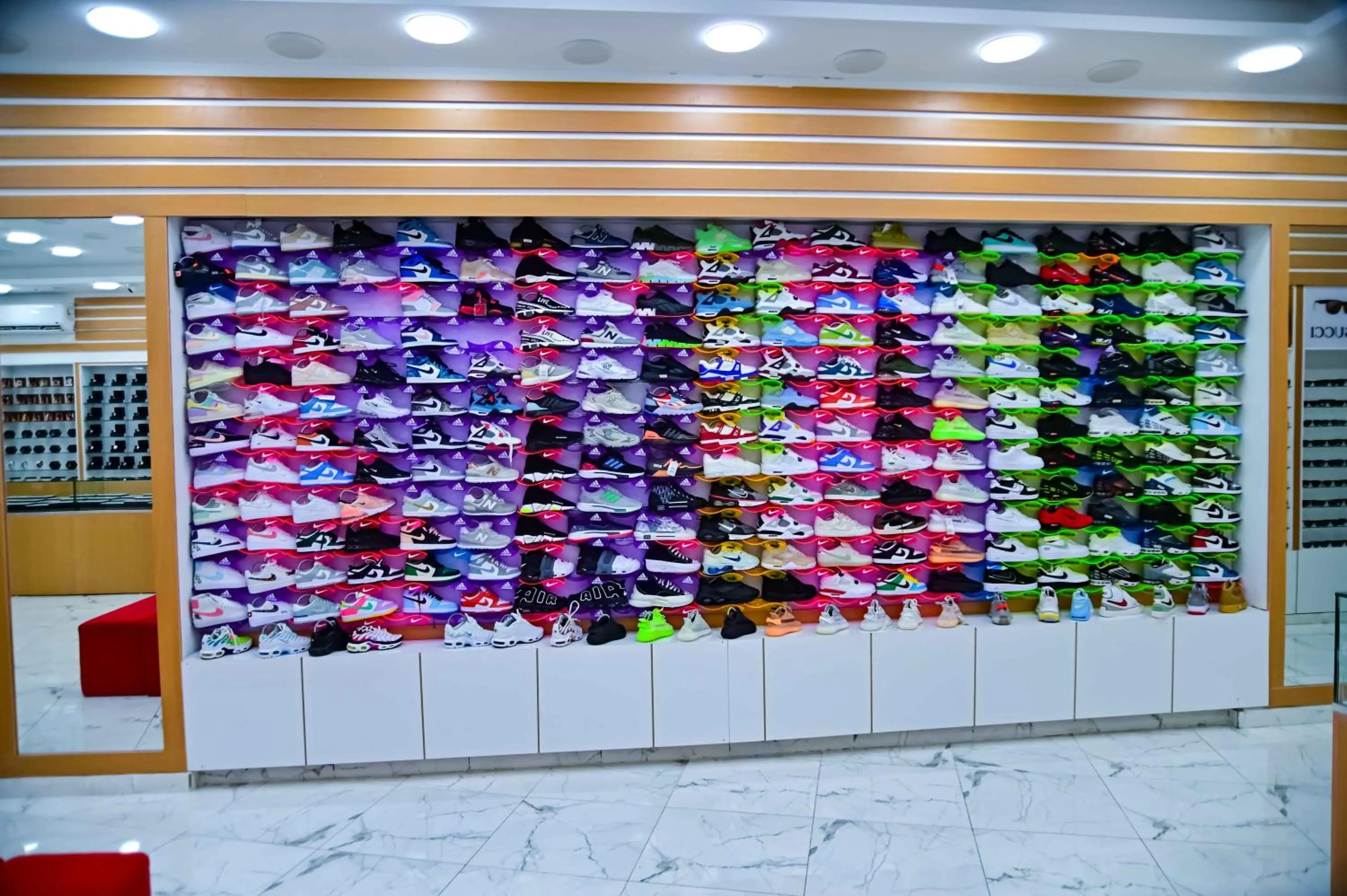 Shopping Area in New Eagles Aqua Park Resort