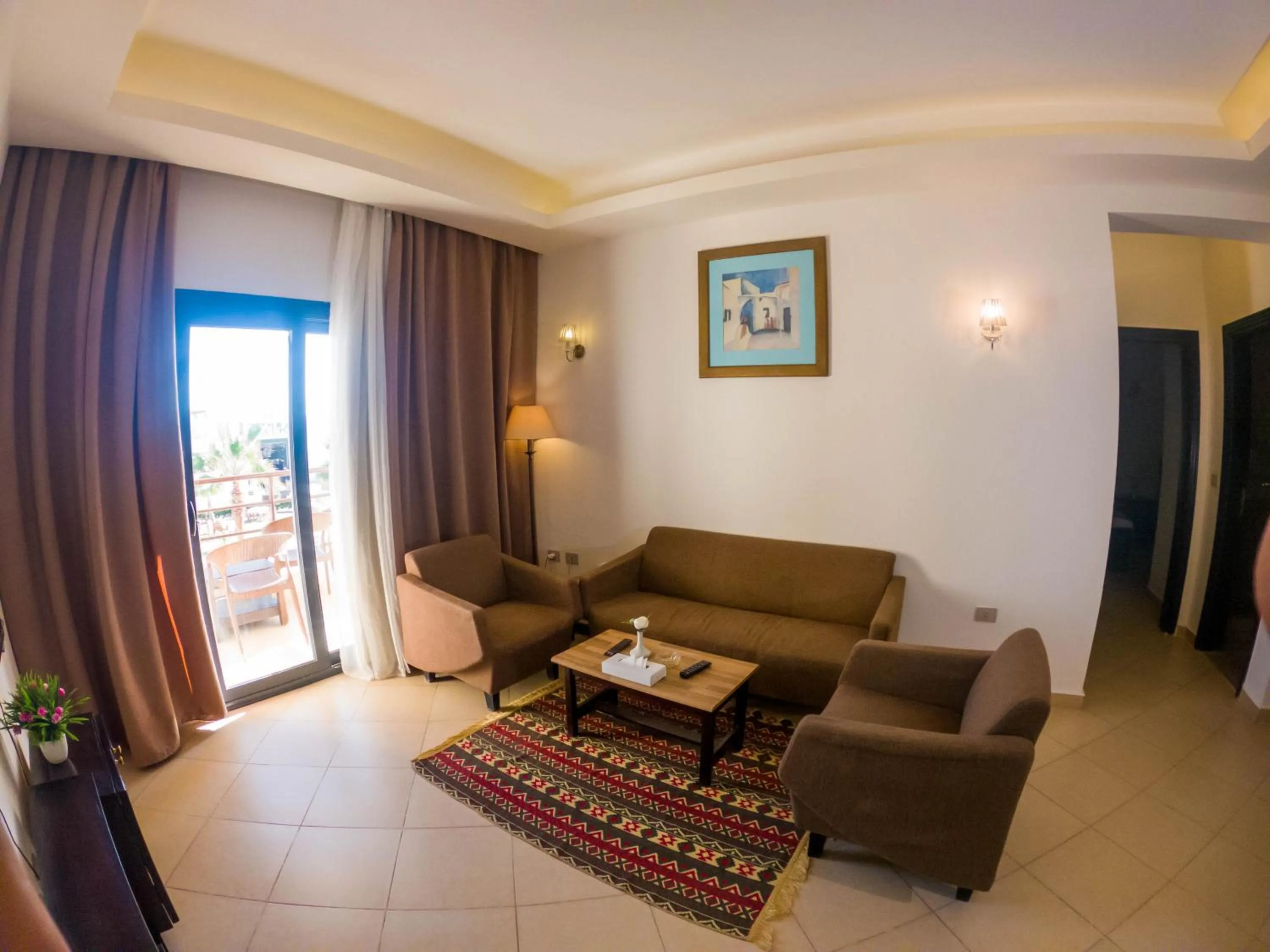 Living room in New Eagles Aqua Park Resort