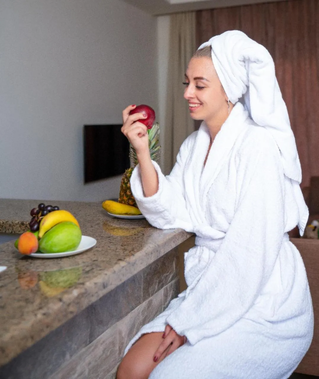 Food and drinks in New Eagles Aqua Park Resort