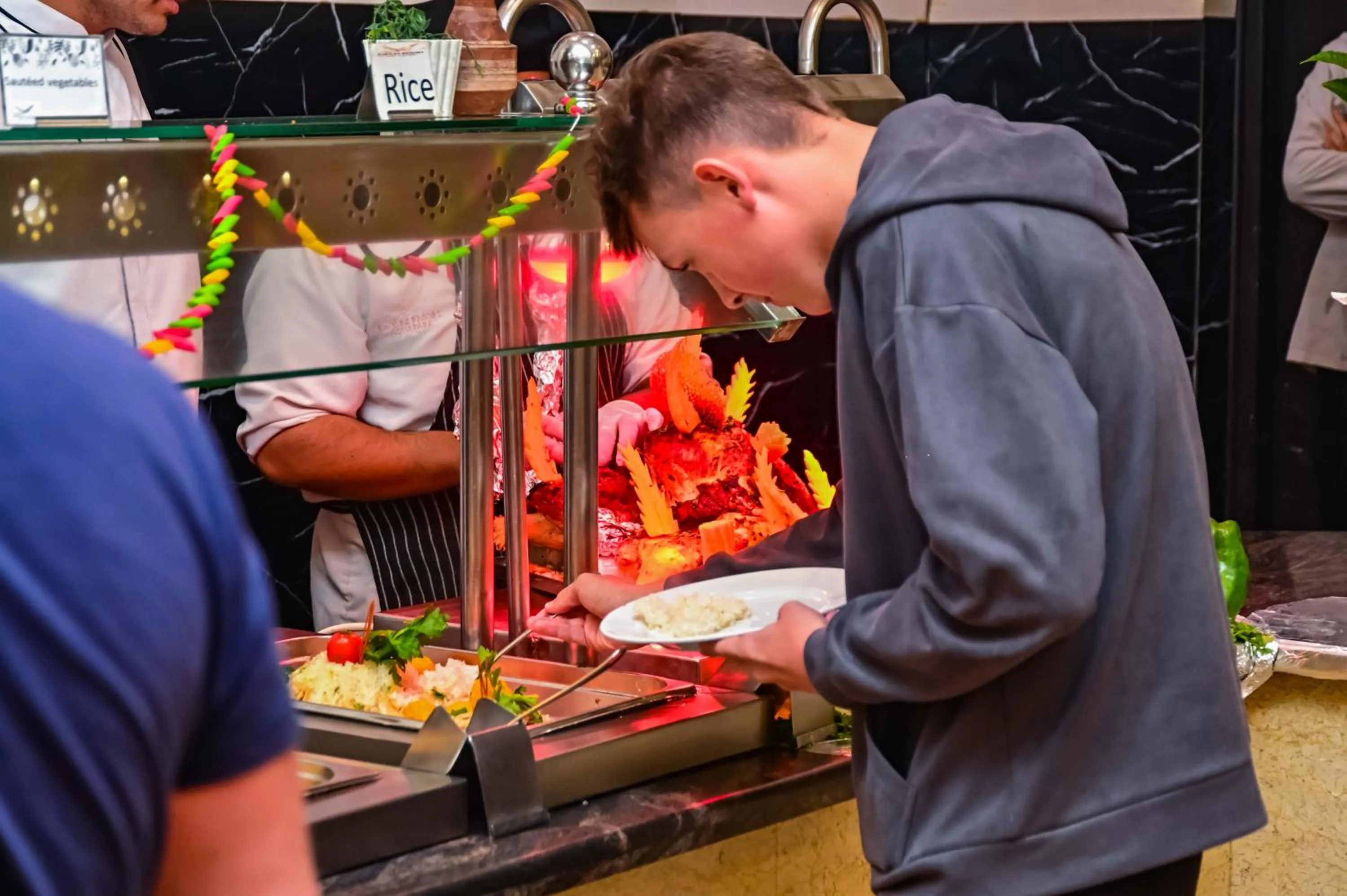 BBQ facilities in New Eagles Aqua Park Resort