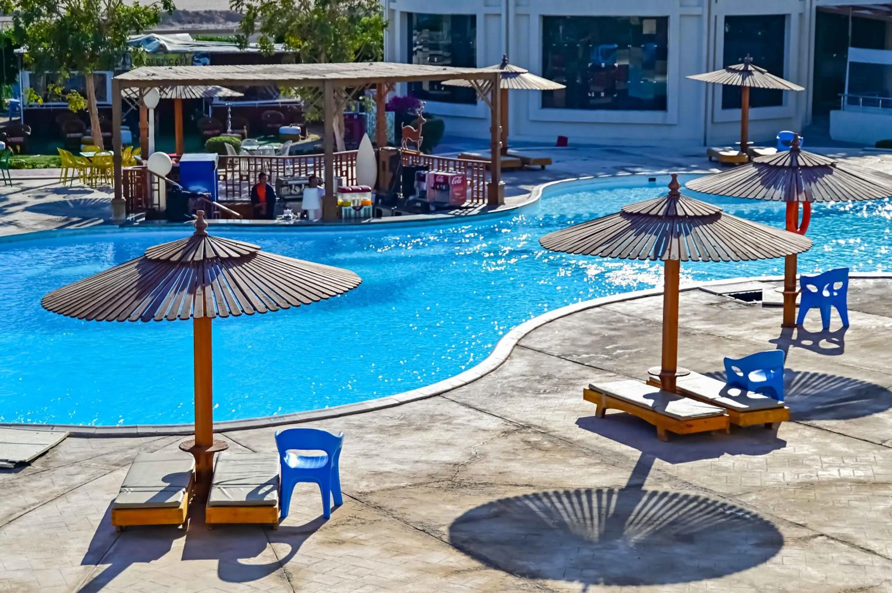 Swimming pool in New Eagles Aqua Park Resort