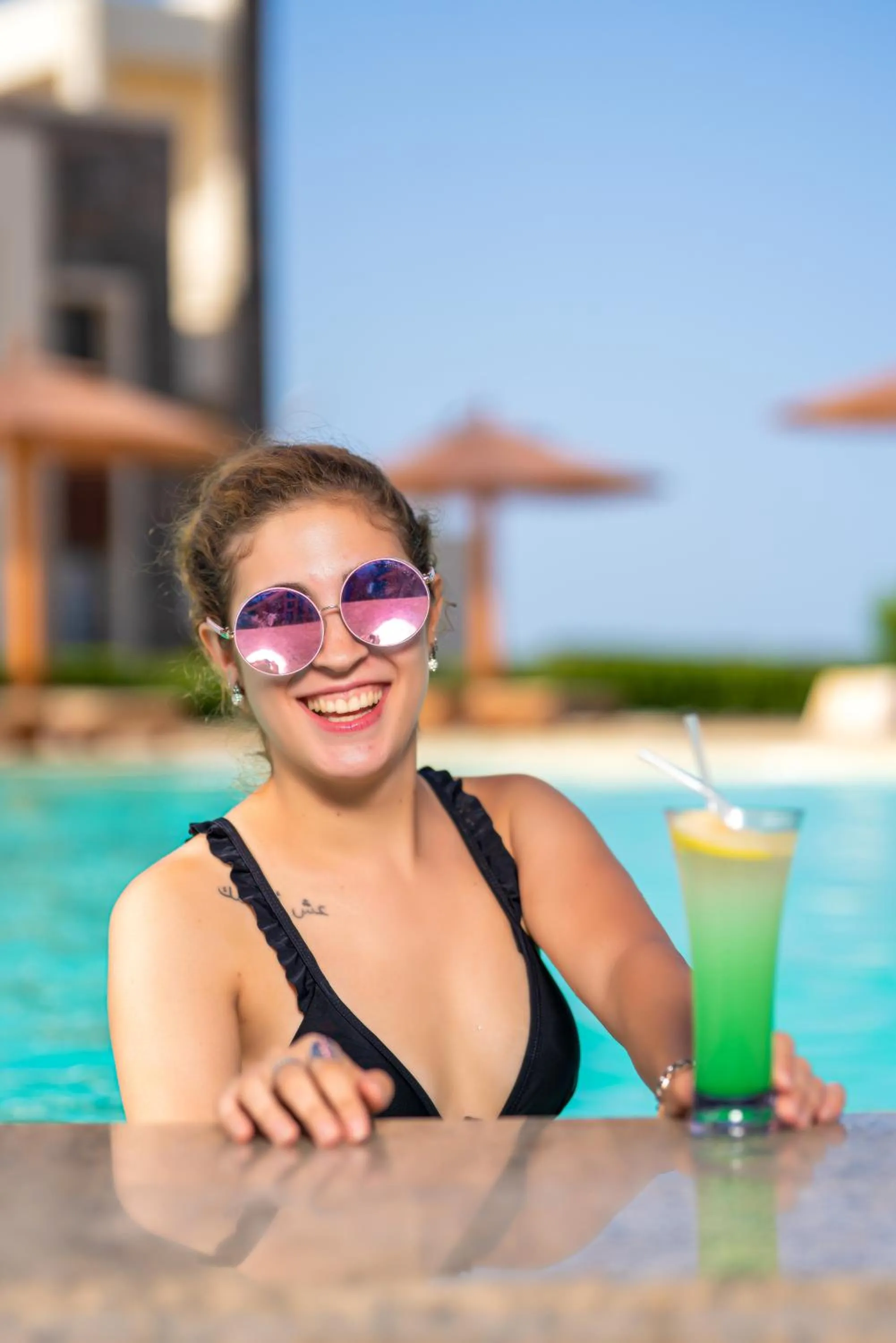 Swimming pool in New Eagles Aqua Park Resort