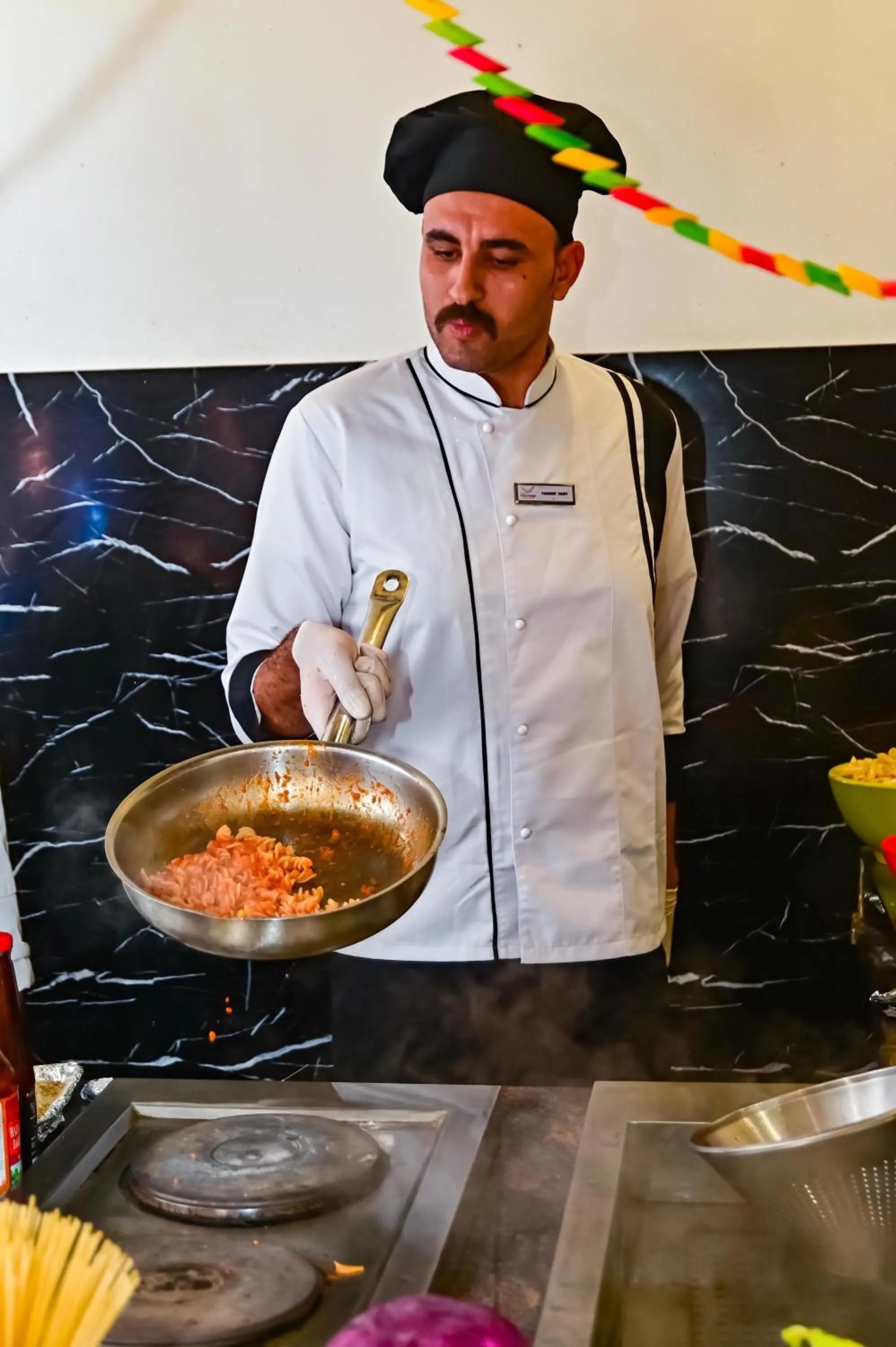 Food in New Eagles Aqua Park Resort