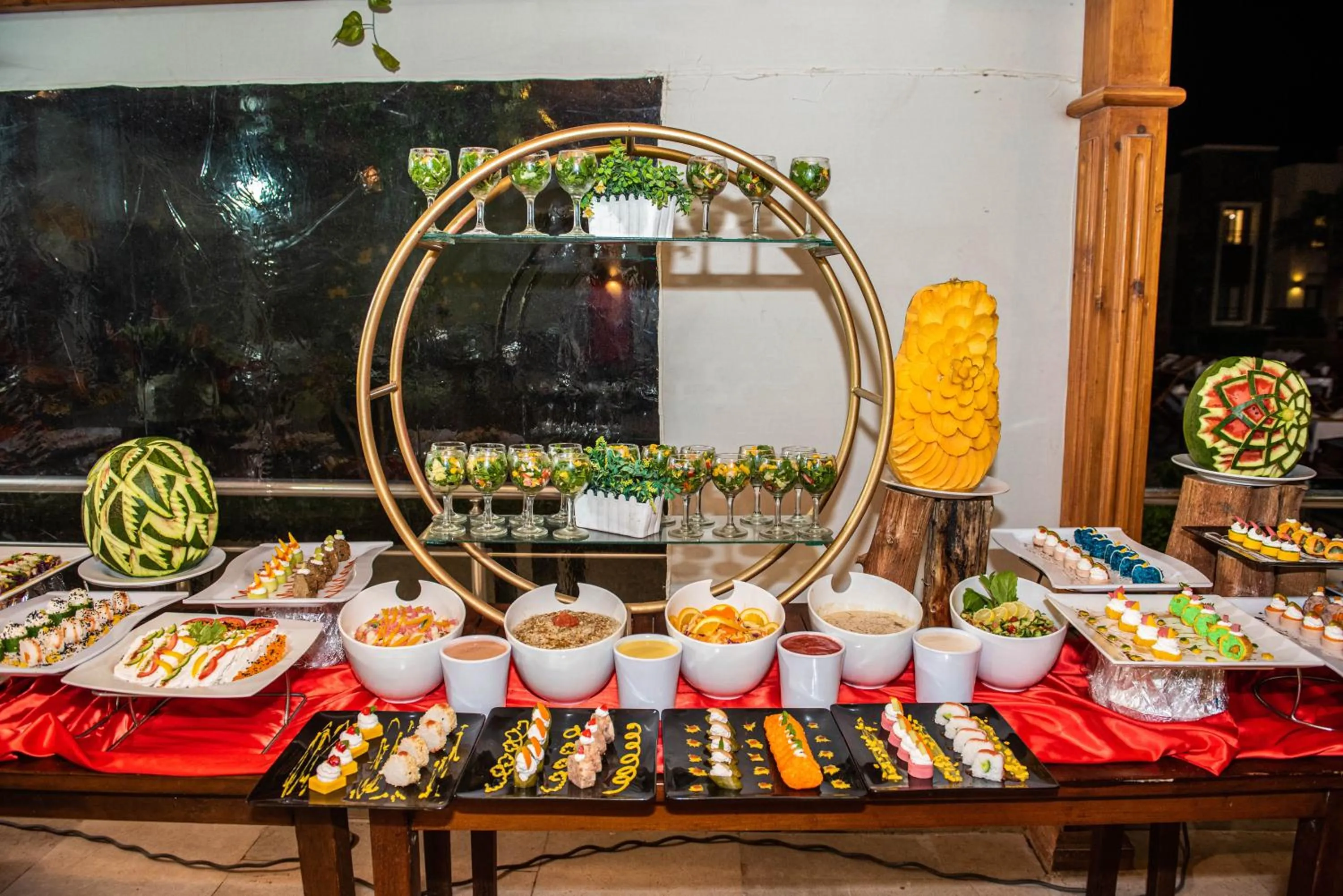 Dinner in New Eagles Aqua Park Resort