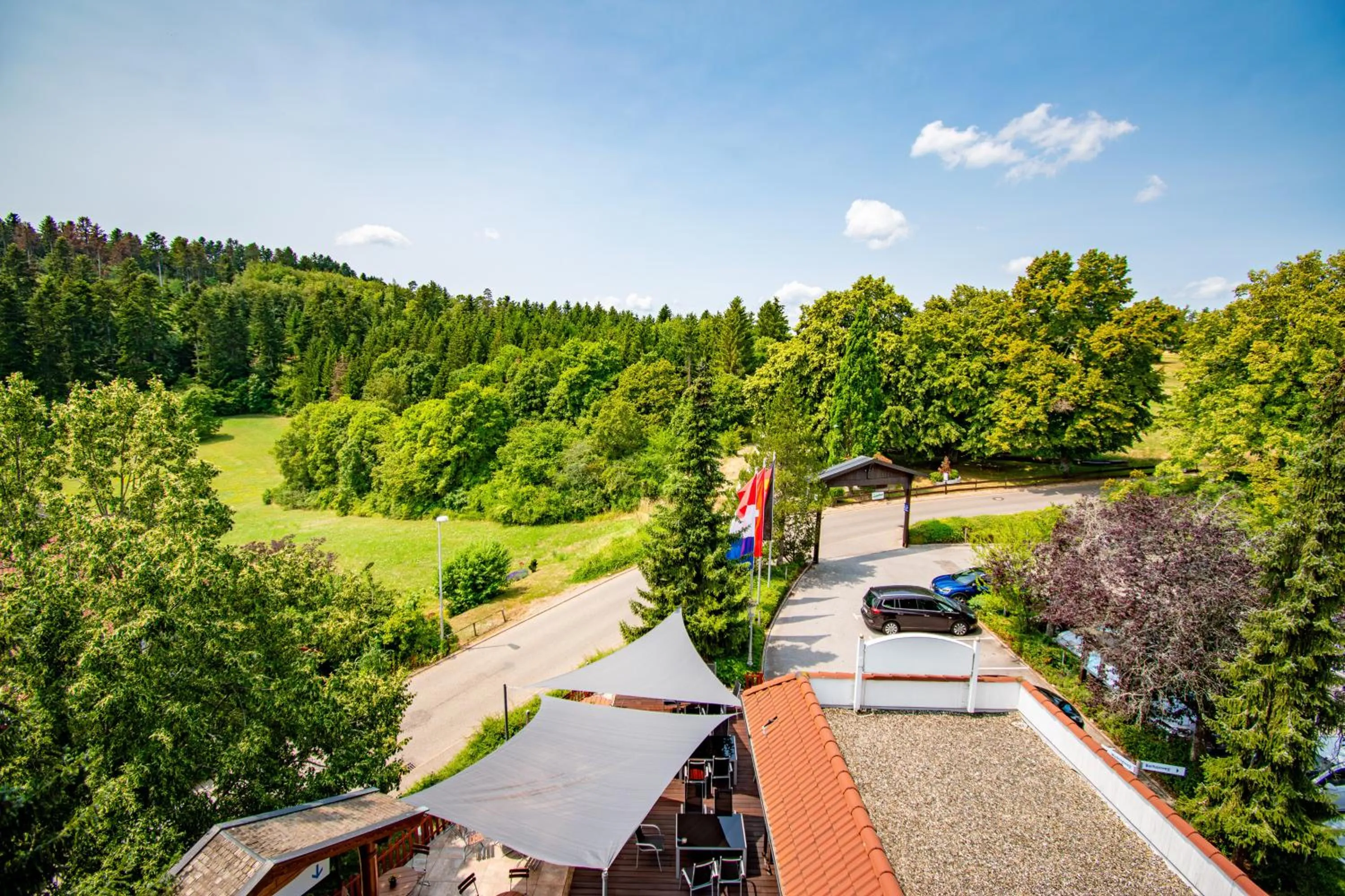 View (from property/room) in Vital- und Wellnesshotel Albblick