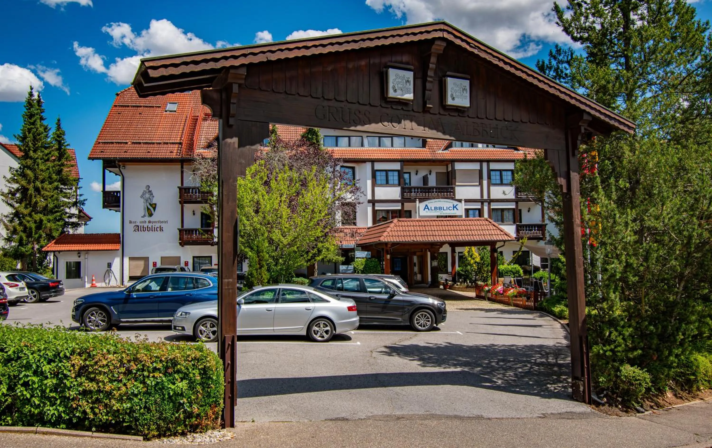 Property building in Vital- und Wellnesshotel Albblick