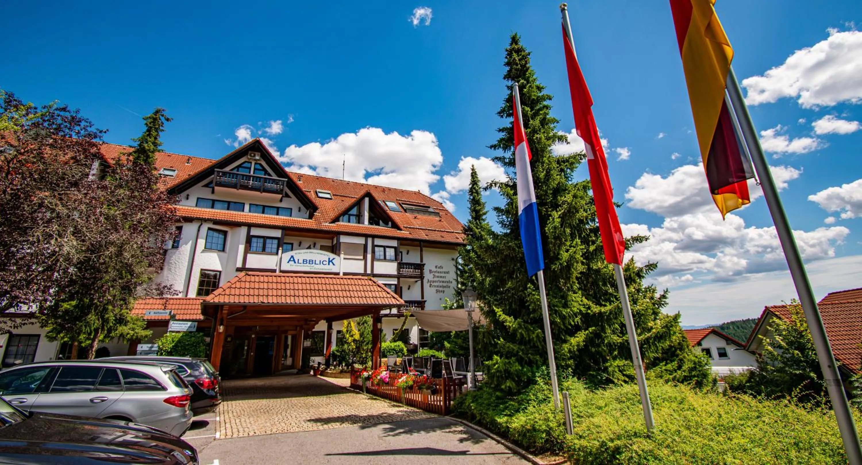 Property building in Vital- und Wellnesshotel Albblick
