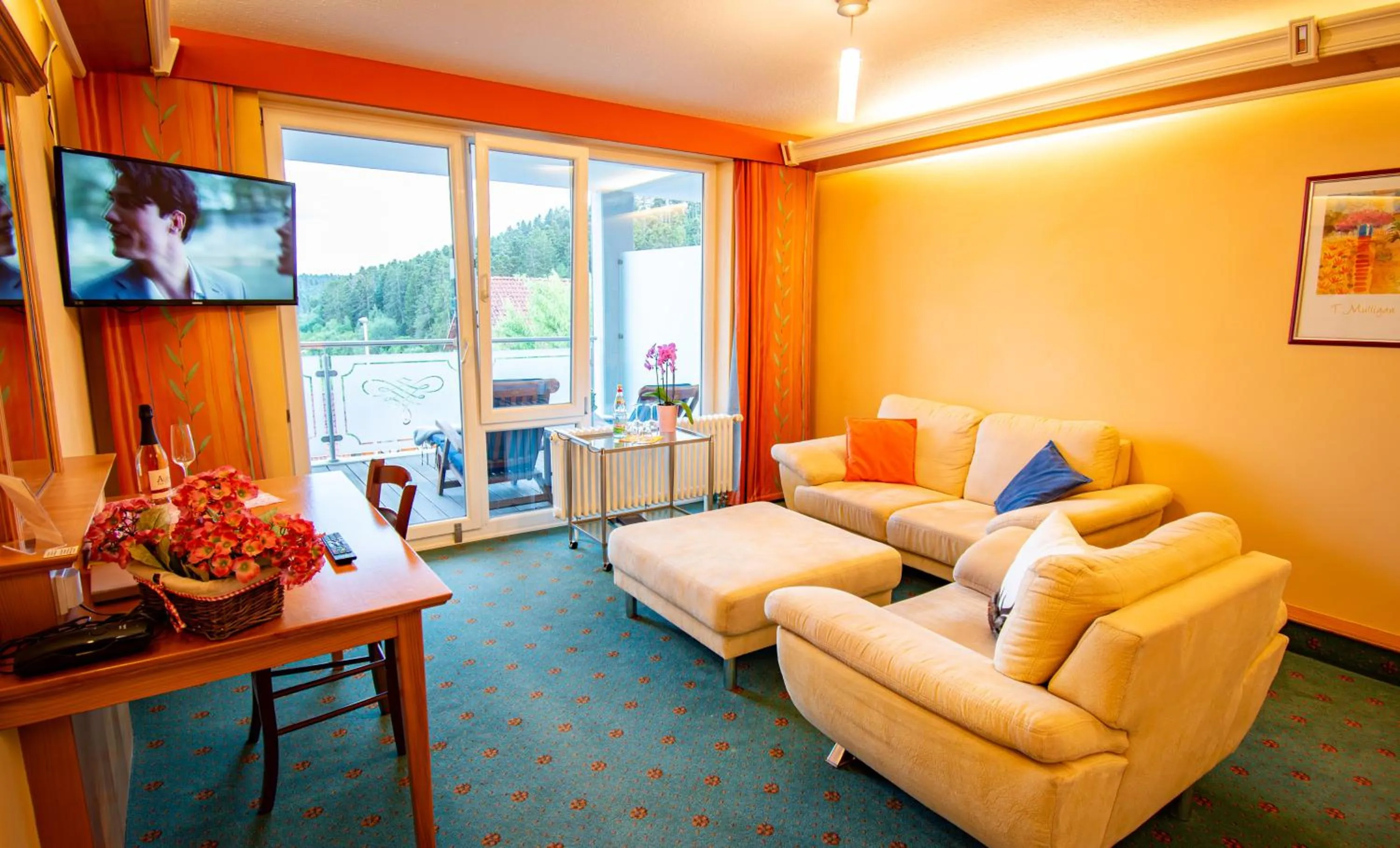 Living room in Vital- und Wellnesshotel Albblick