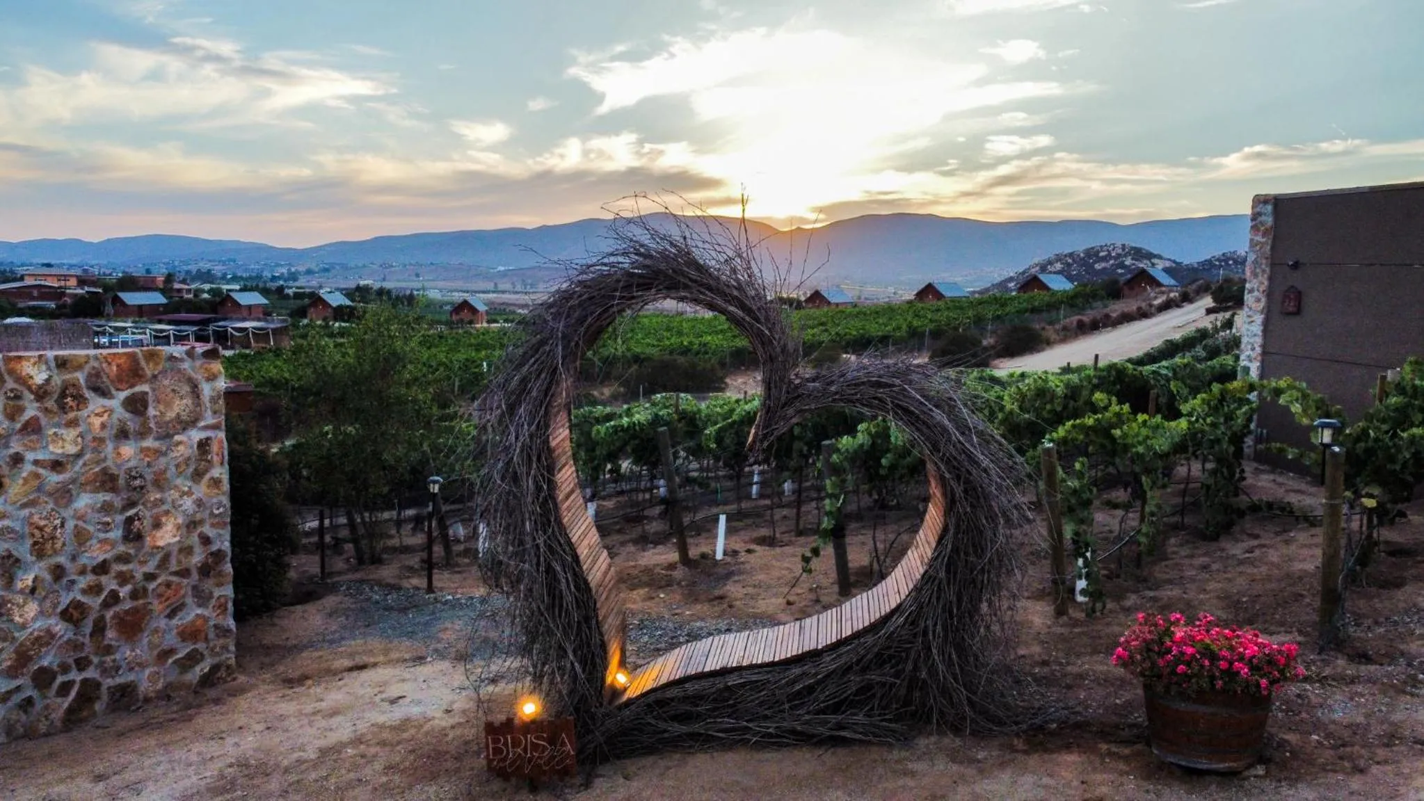 Sunset in Brisa Del Valle Hotel Boutique