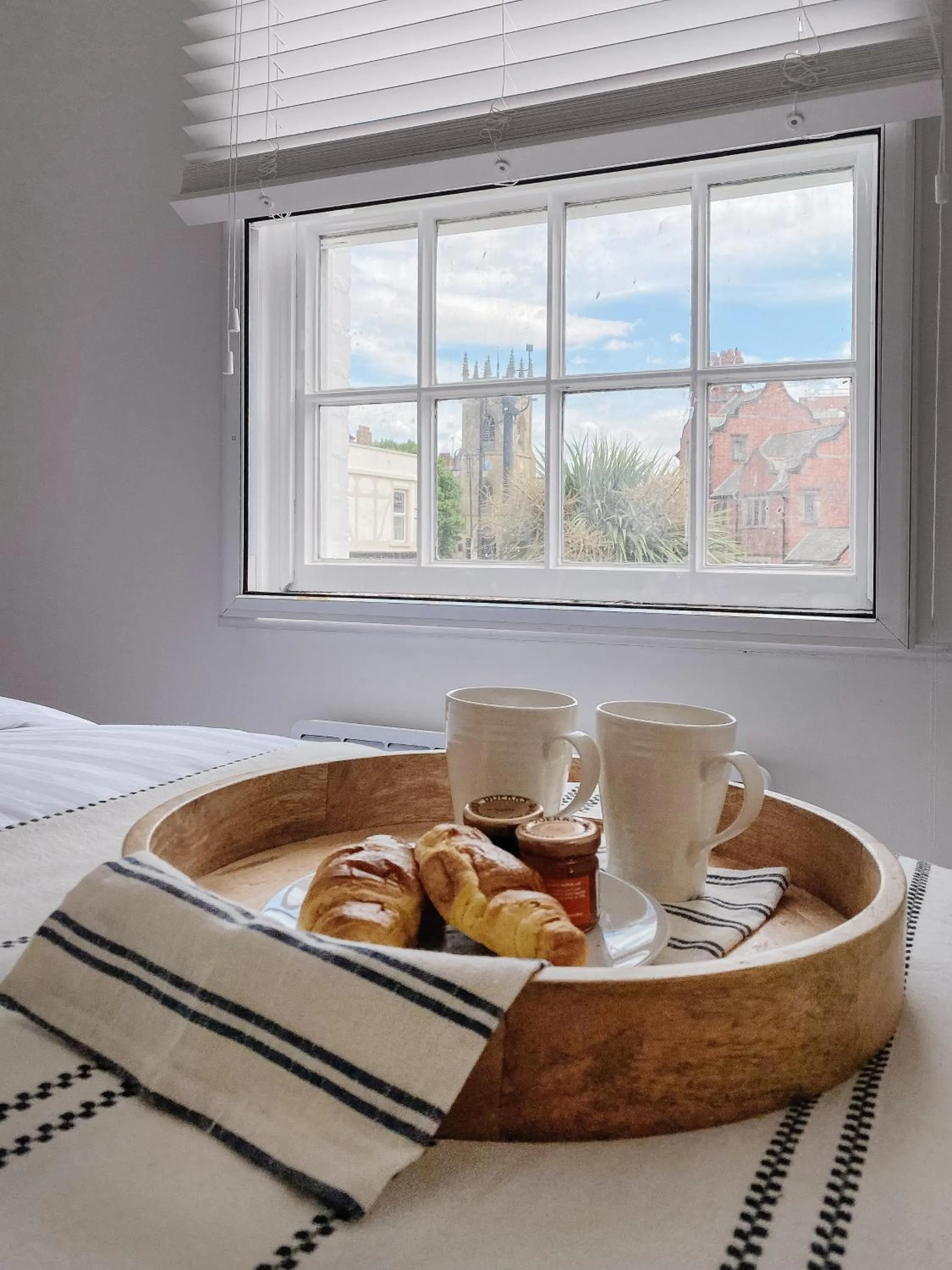 Bedroom in 14-16 Grosvenor Street Stylish Apartments - Chester