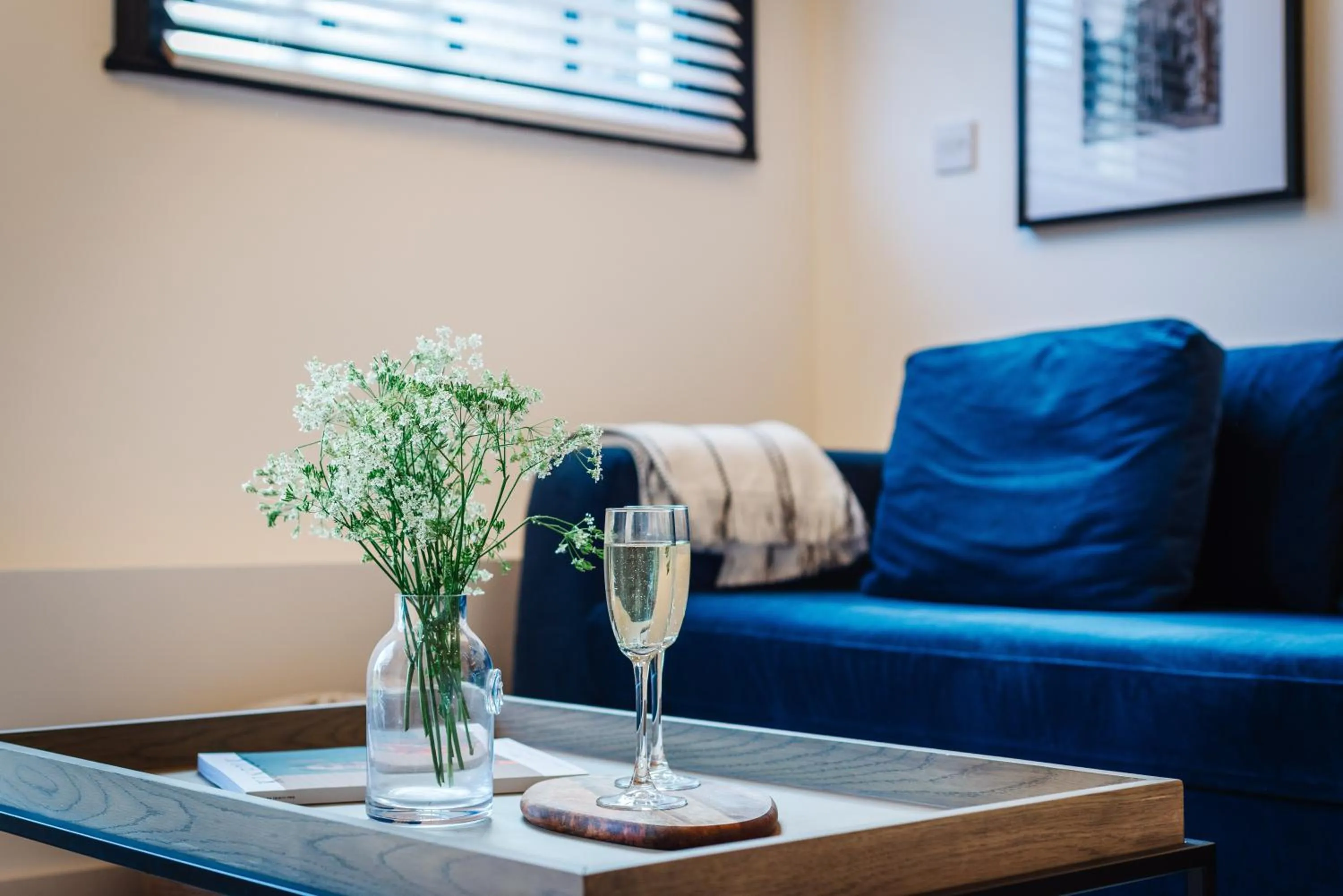 Living room in 14-16 Grosvenor Street Stylish Apartments - Chester