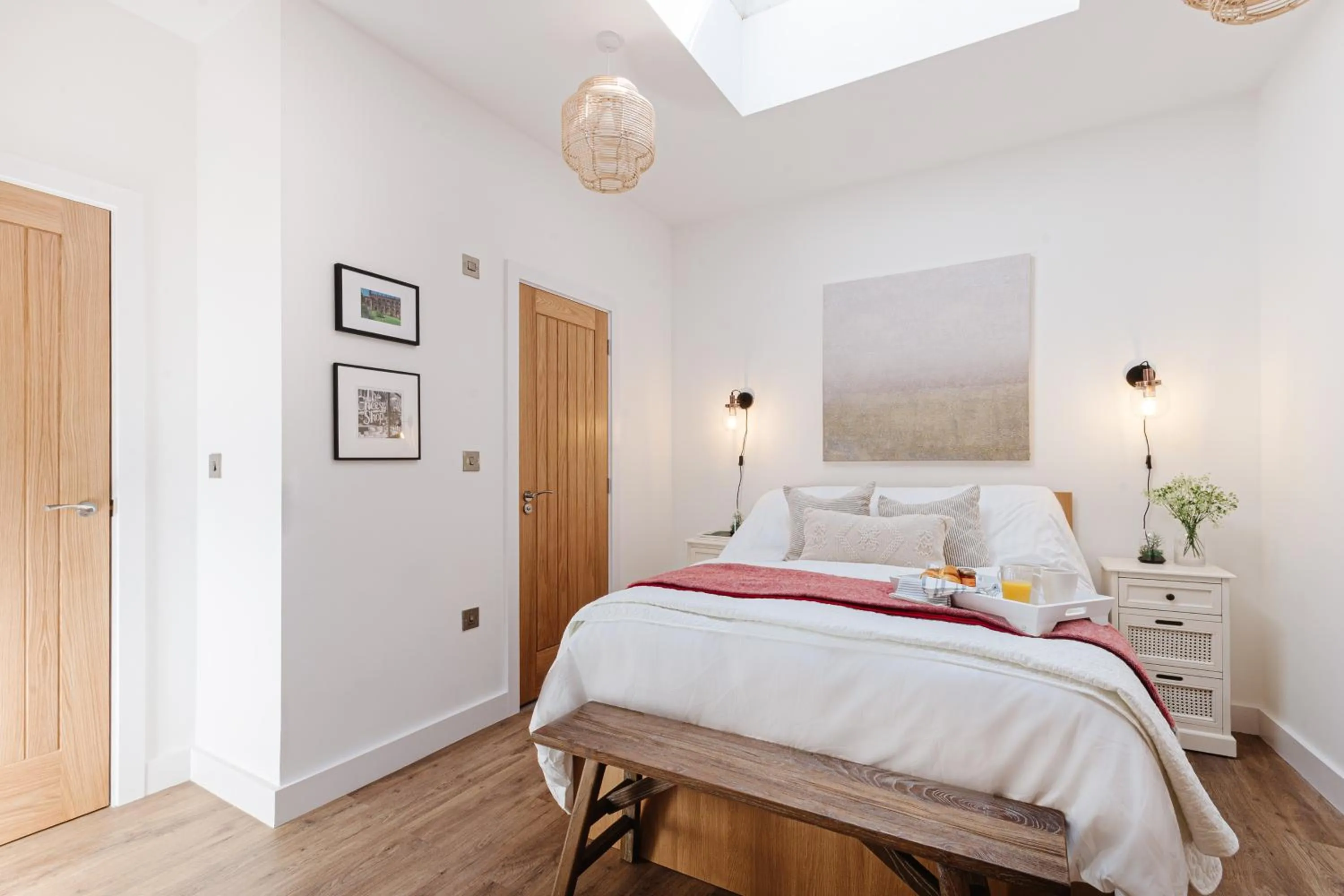 Bed in 14-16 Grosvenor Street Stylish Apartments - Chester