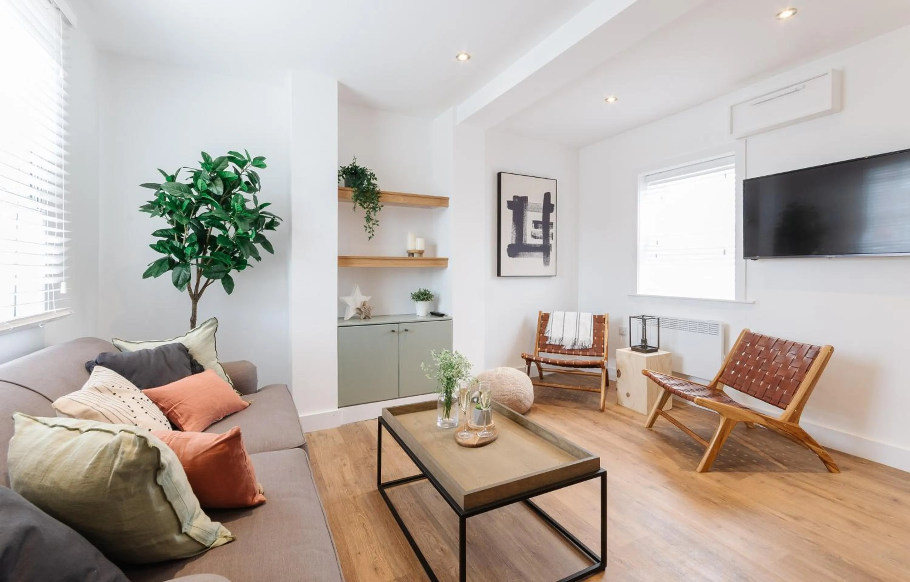 Living room in 14-16 Grosvenor Street Stylish Apartments - Chester