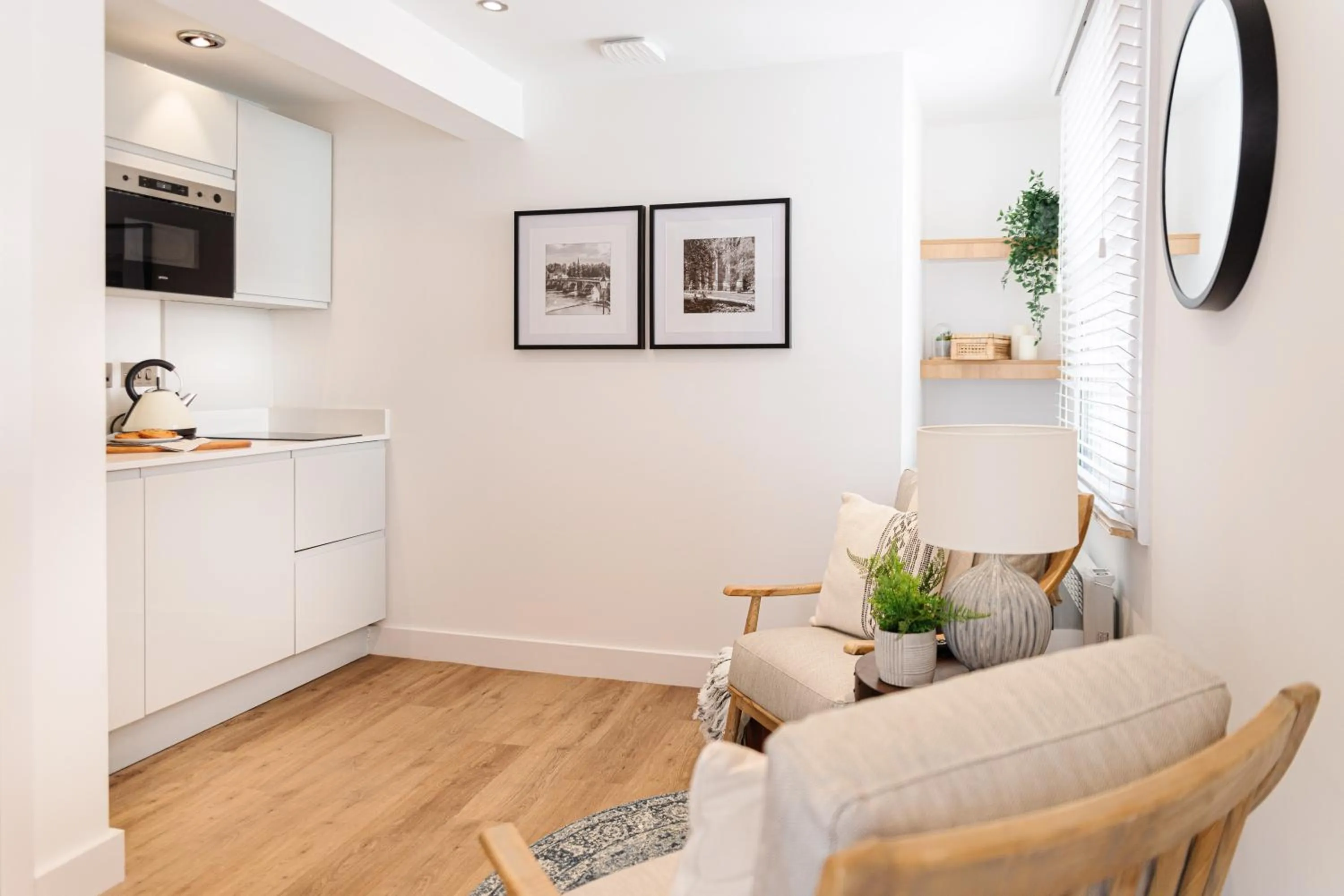 Kitchen or kitchenette in 14-16 Grosvenor Street Stylish Apartments - Chester