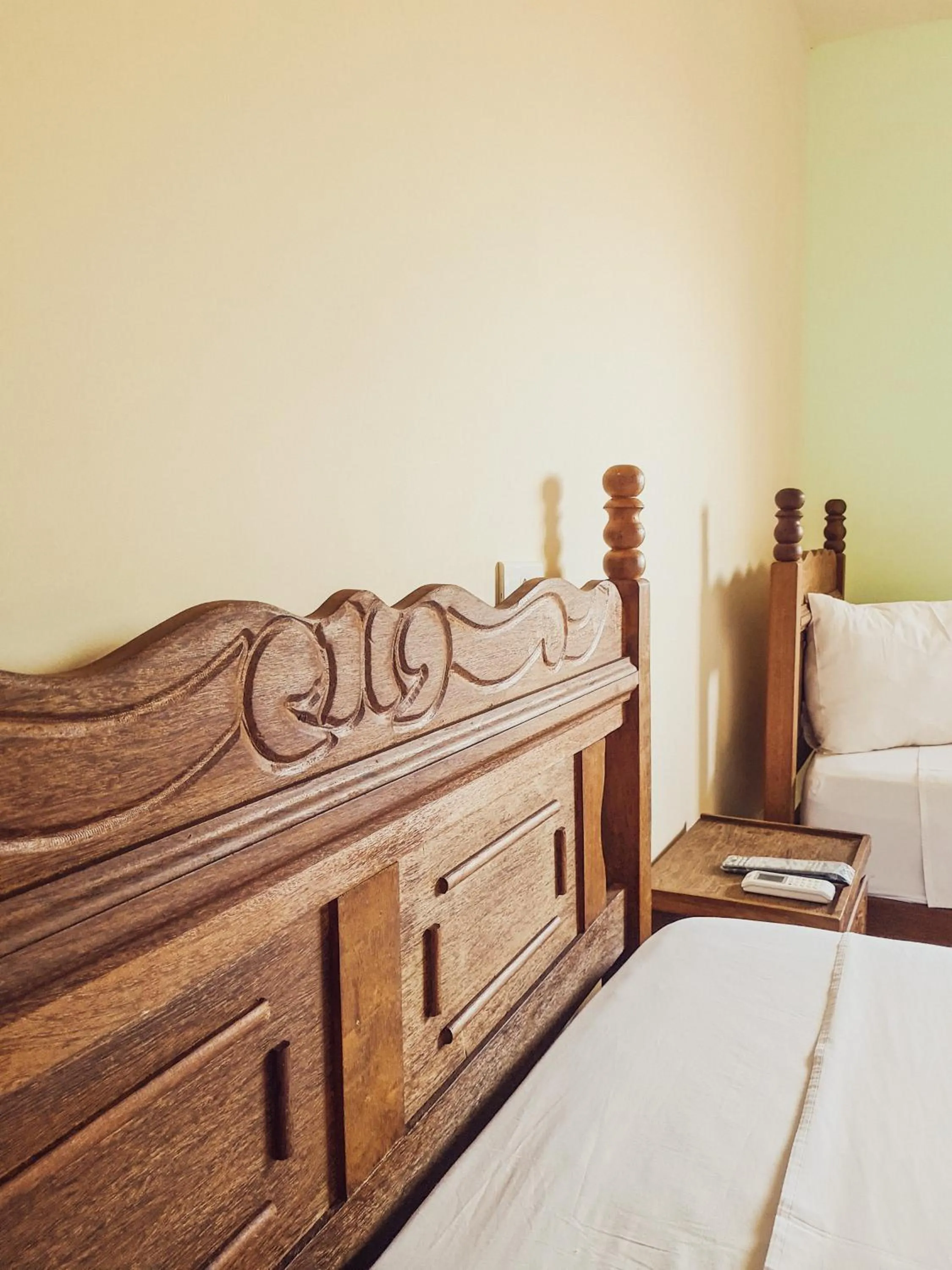 Bed in Vila Sancar Pousada